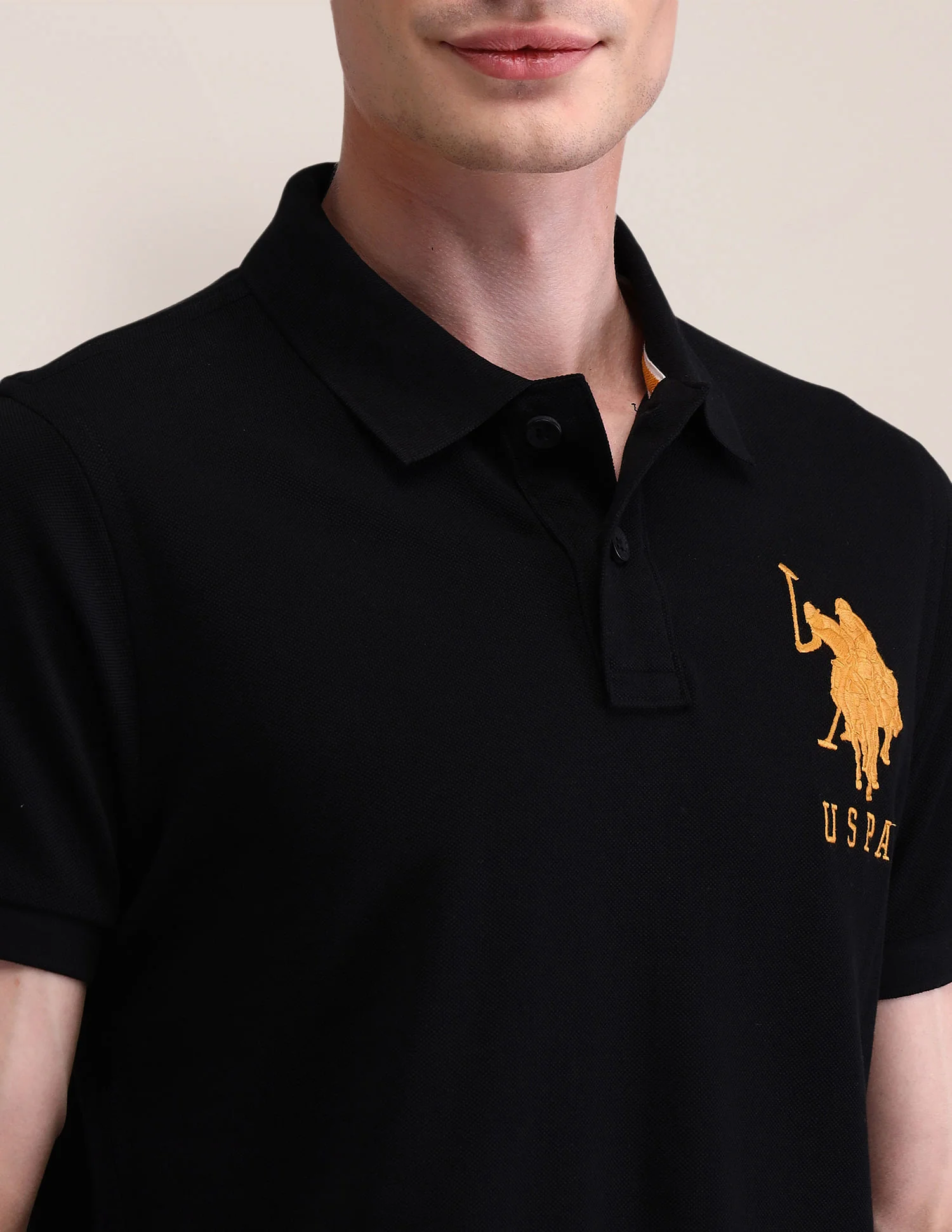 Solid Slim Fit Polo Shirt - Image 7