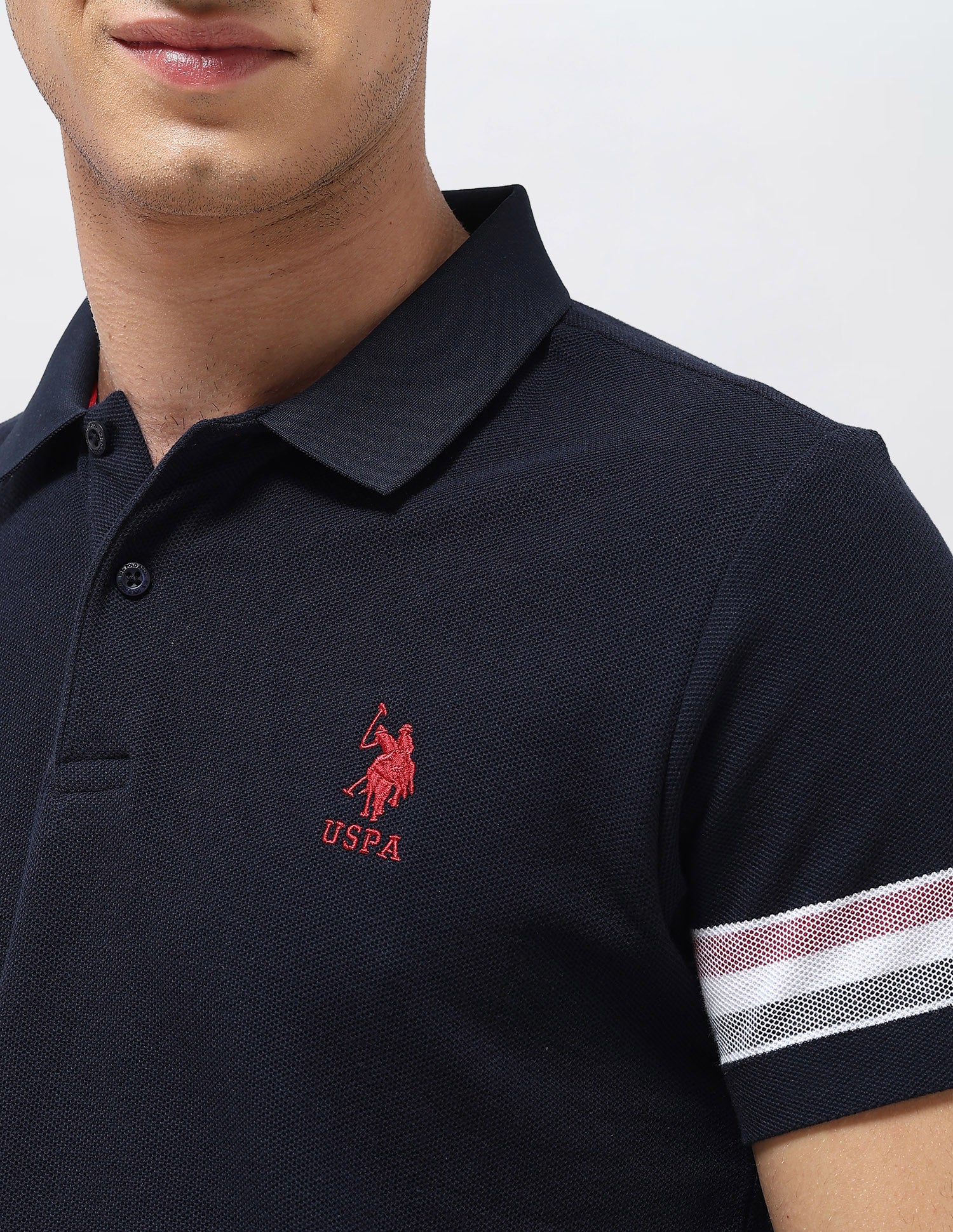 Solid Slim Fit Polo Shirt - Image 7