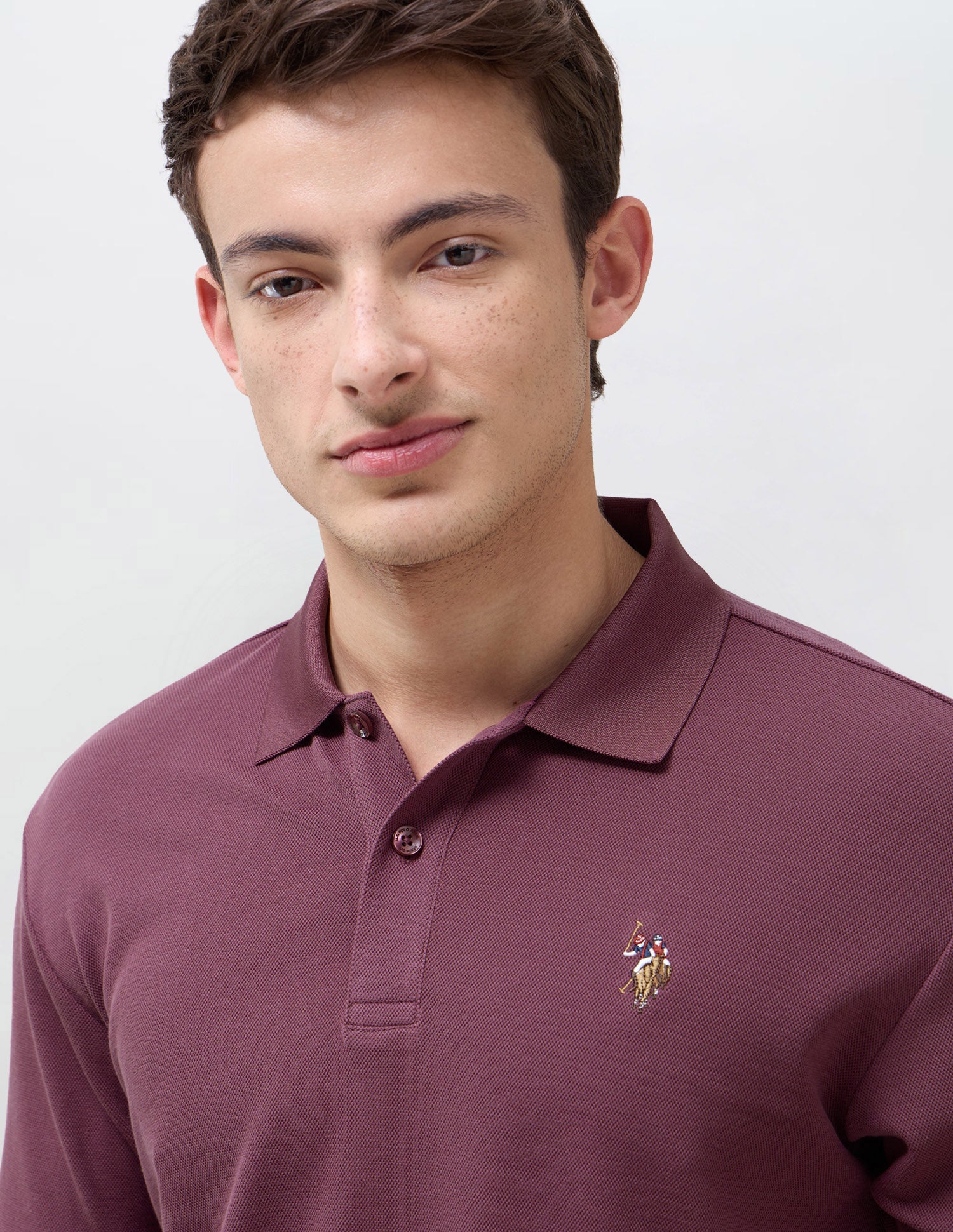 Solid Slim Fit Polo Shirt - Image 7