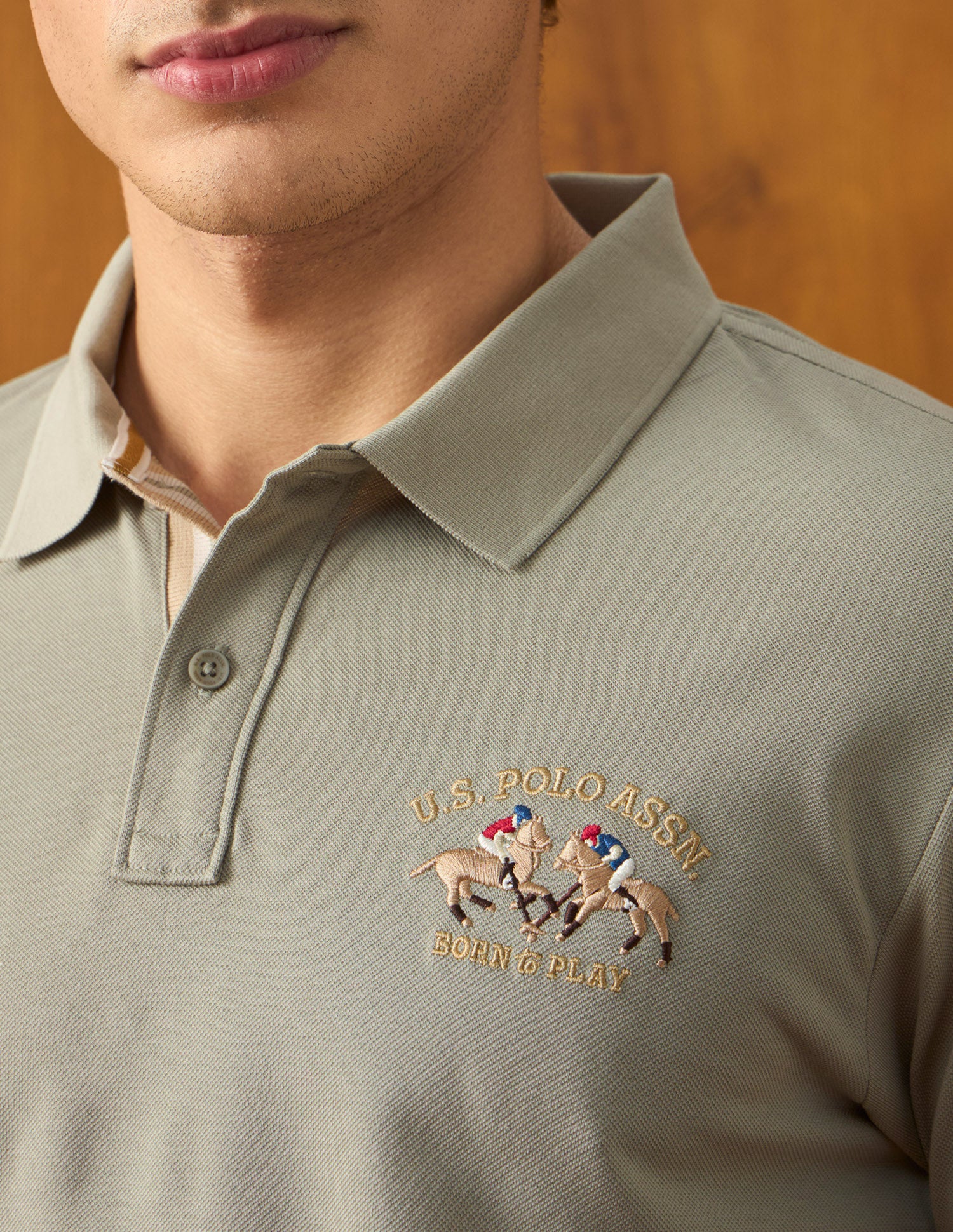 Solid Slim Fit Polo Shirt - Image 7