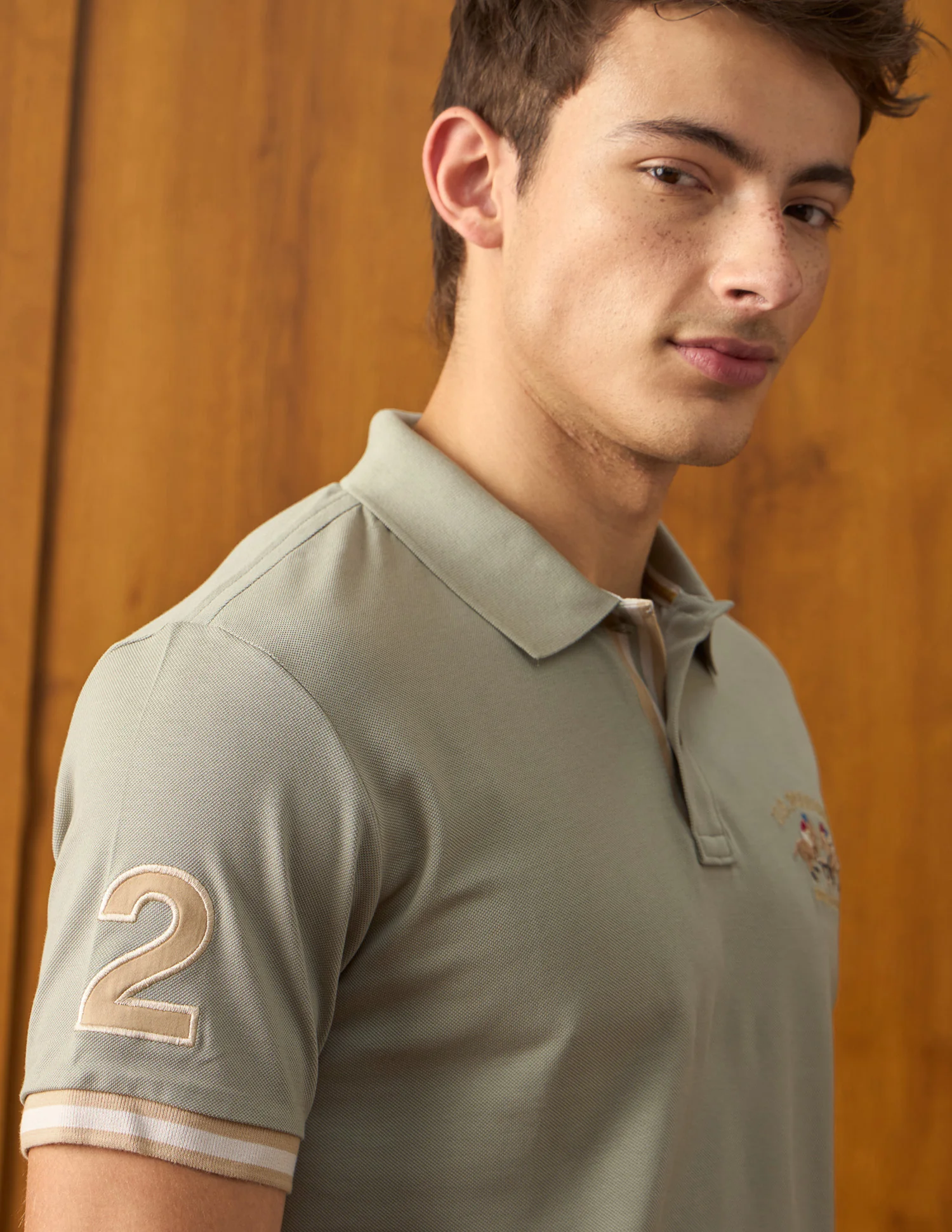 Solid Slim Fit Polo Shirt - Image 8