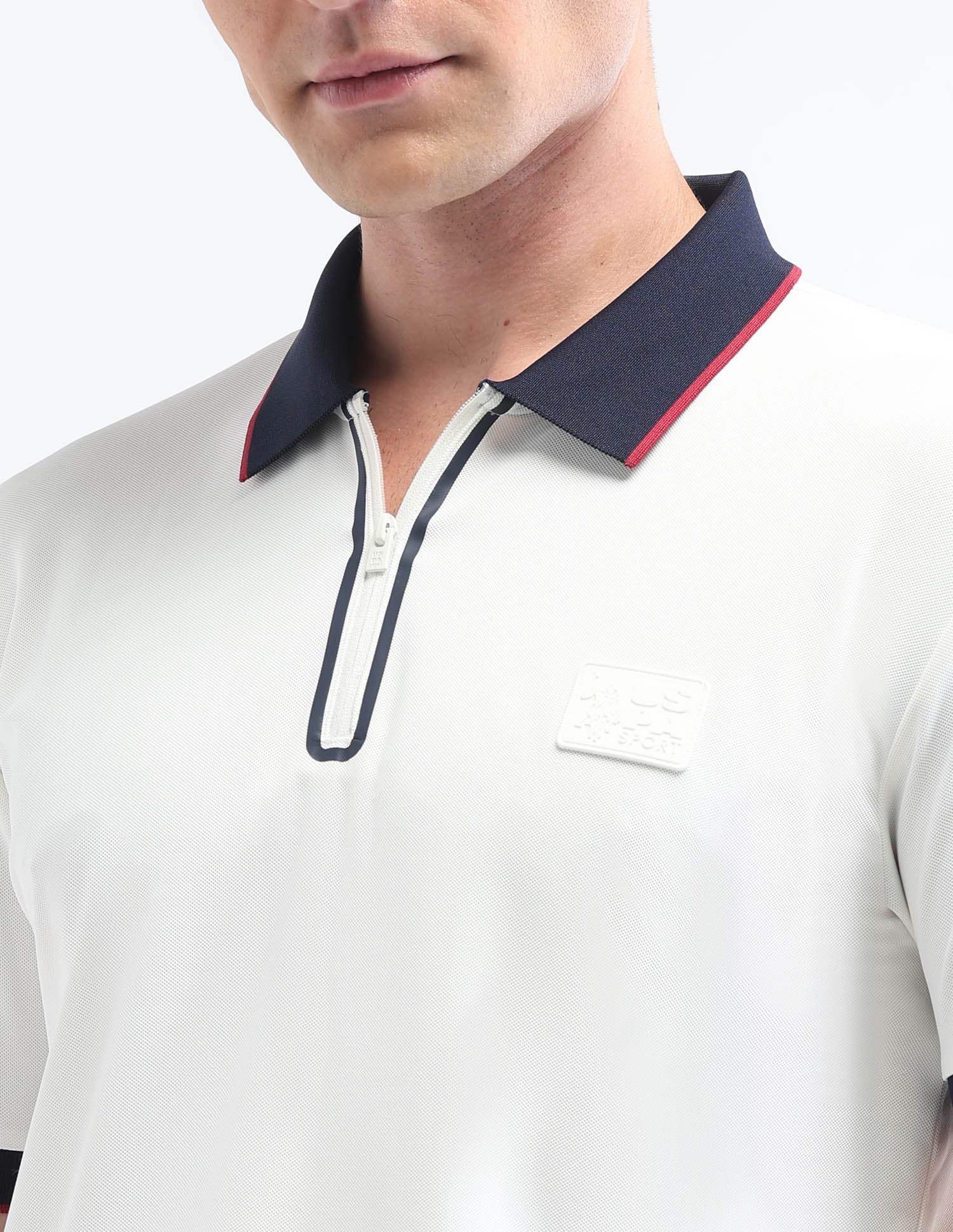 Solid Slim Fit Polo Shirt - Image 7