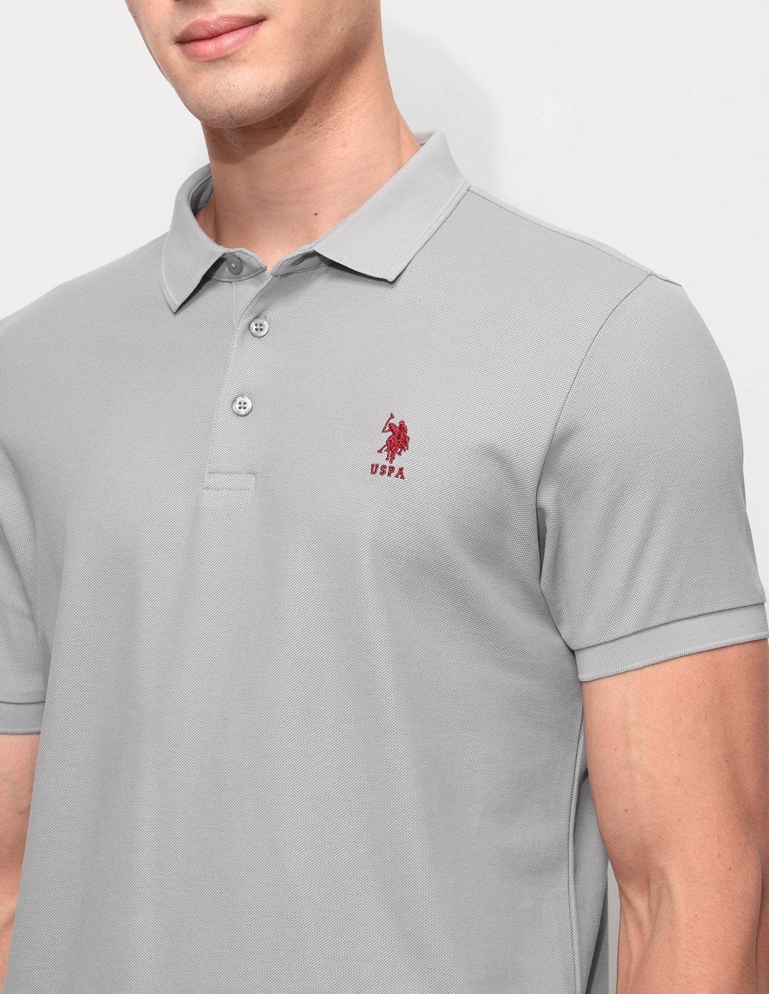 Solid Slim Fit Polo Shirt - Image 7