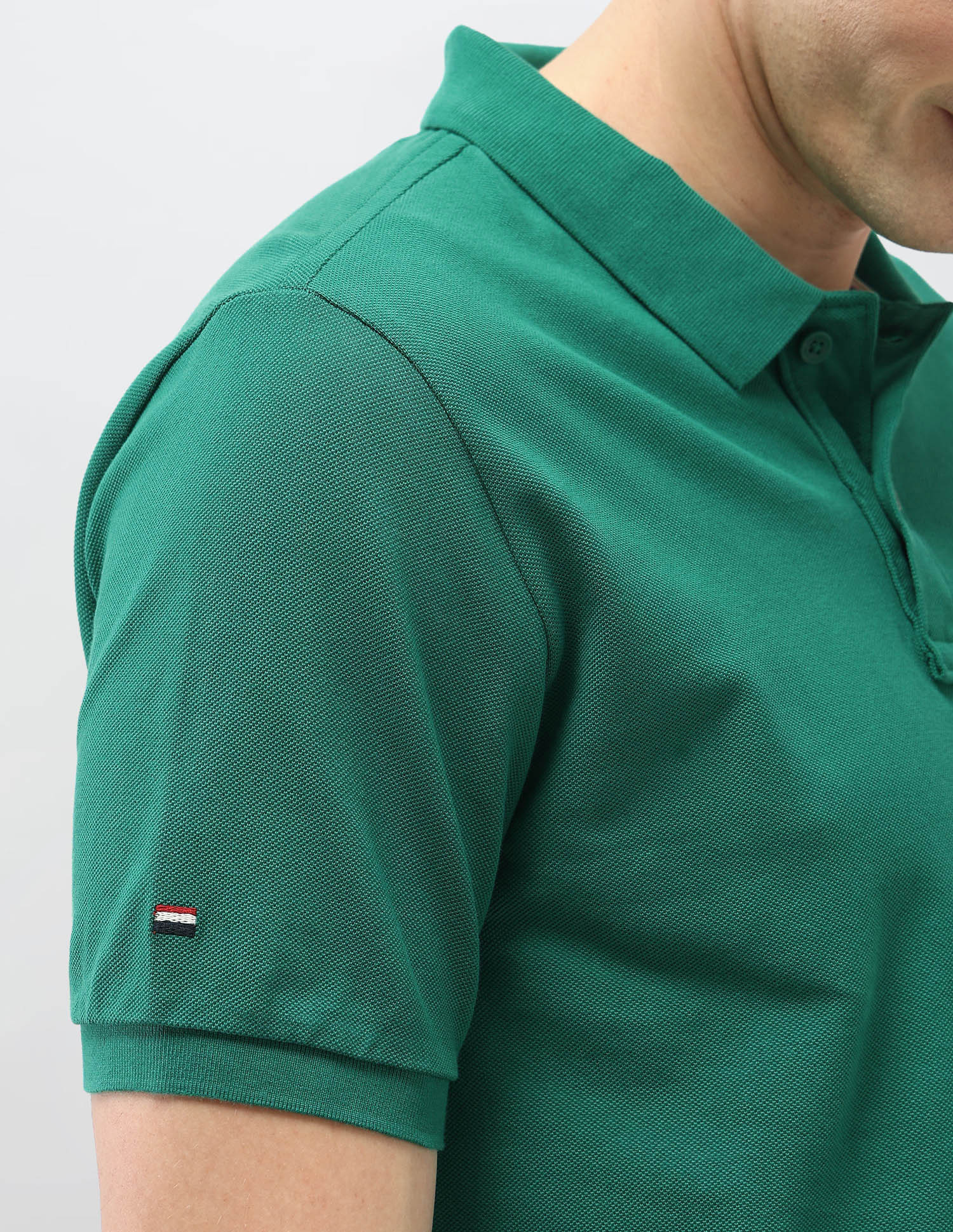 Solid Slim Fit Polo Shirt - Image 8