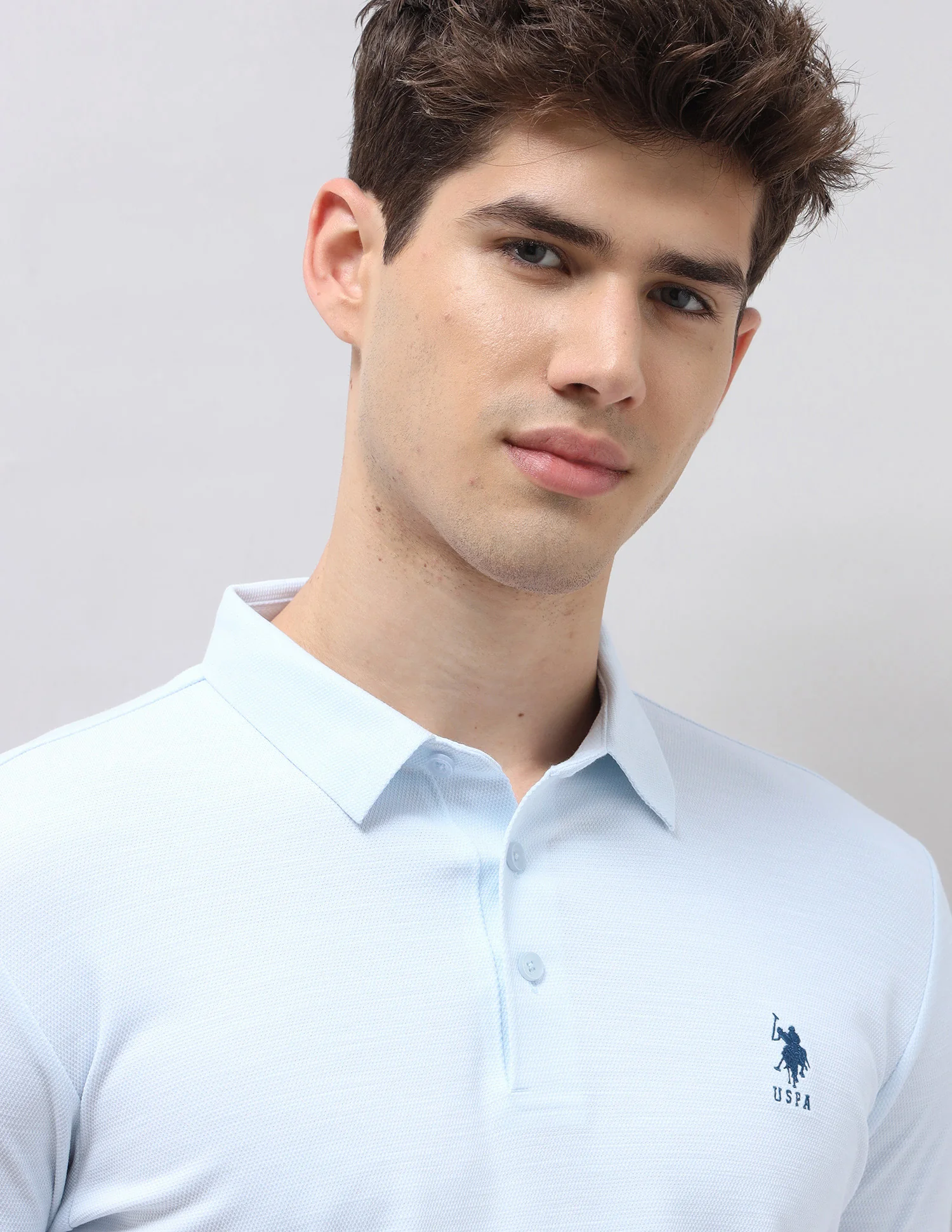 Solid Slim Fit Polo Shirt - Image 7