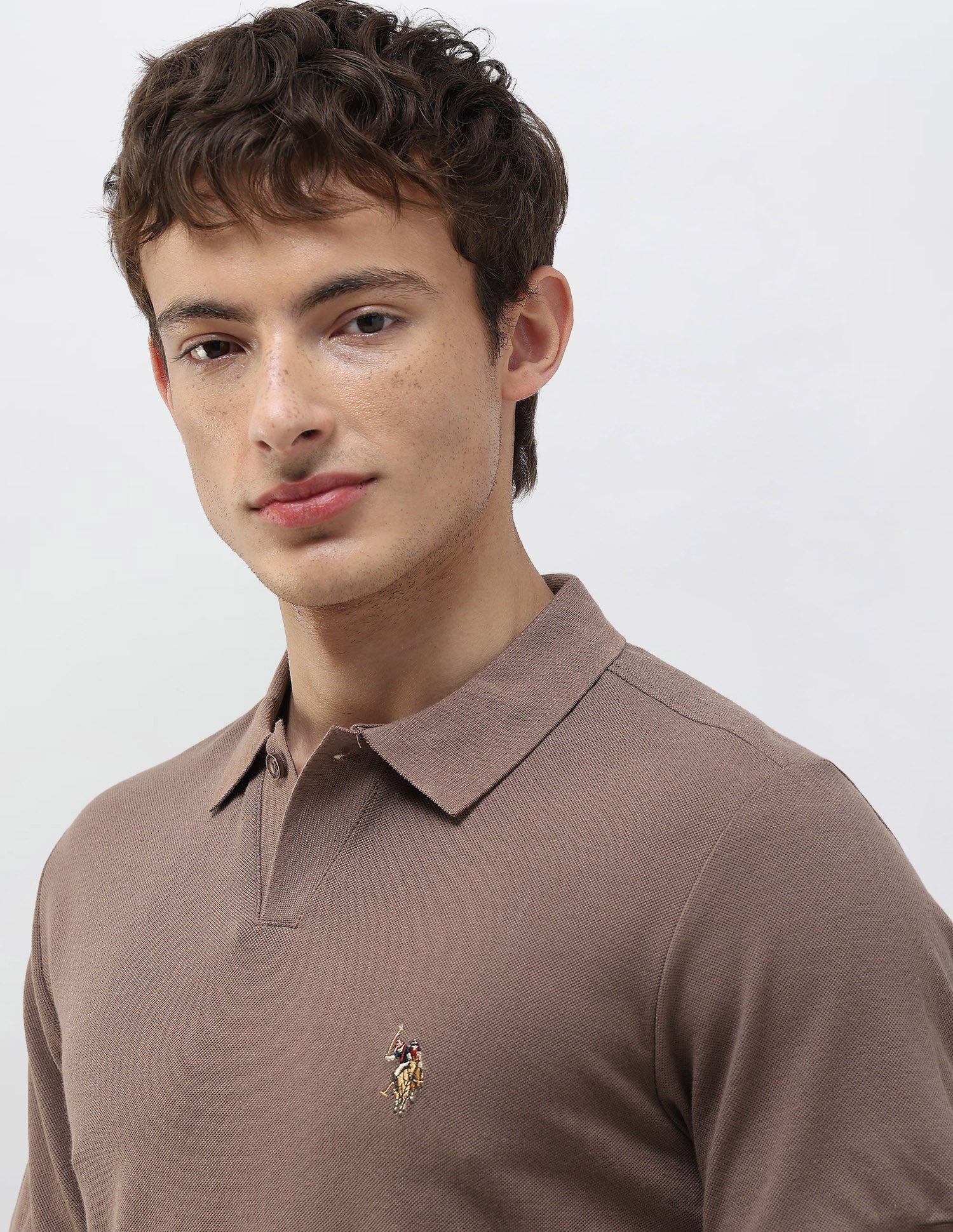 Solid Slim Fit Polo Shirt - Image 7