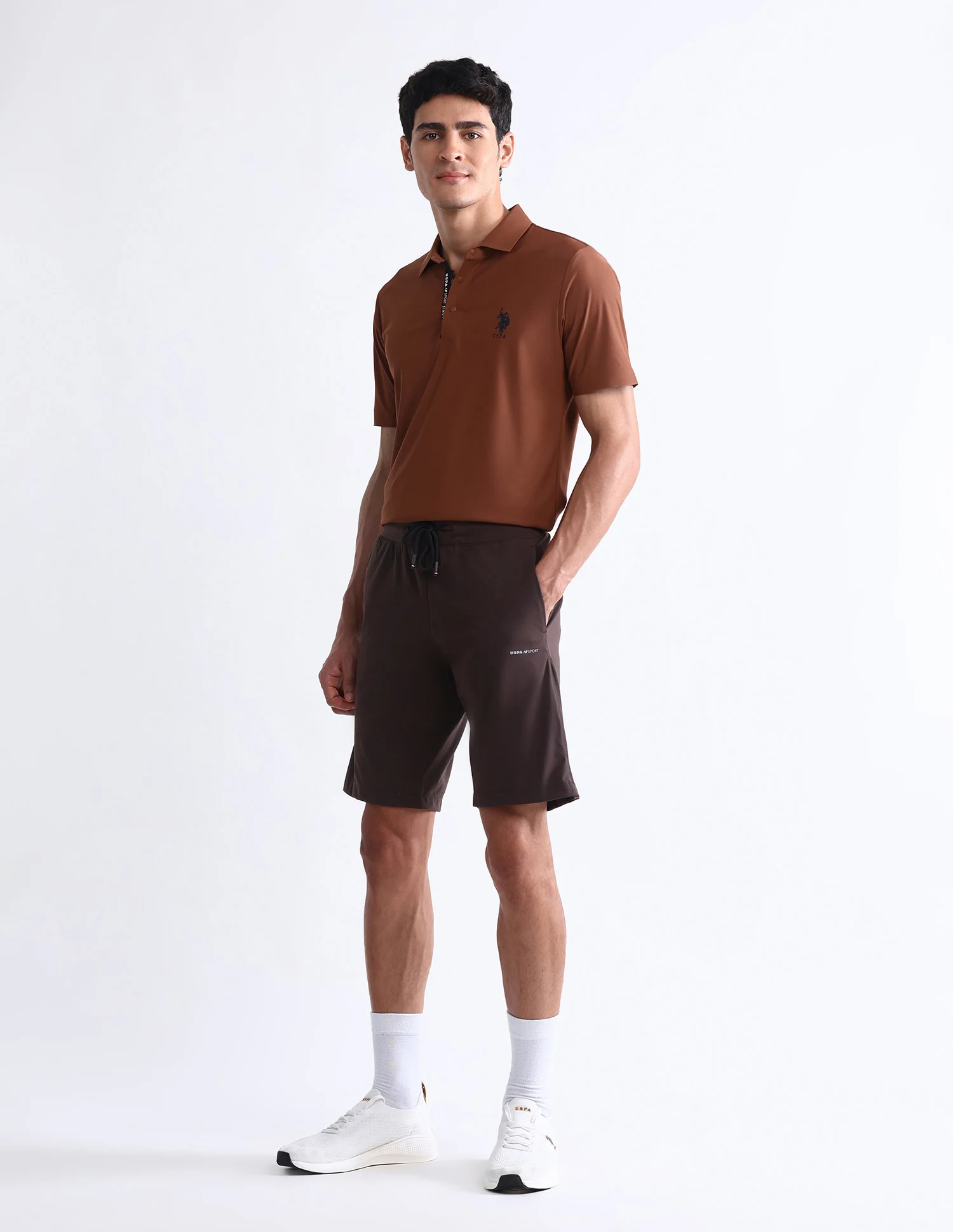 Solid Slim Fit Polo Shirt - Image 3