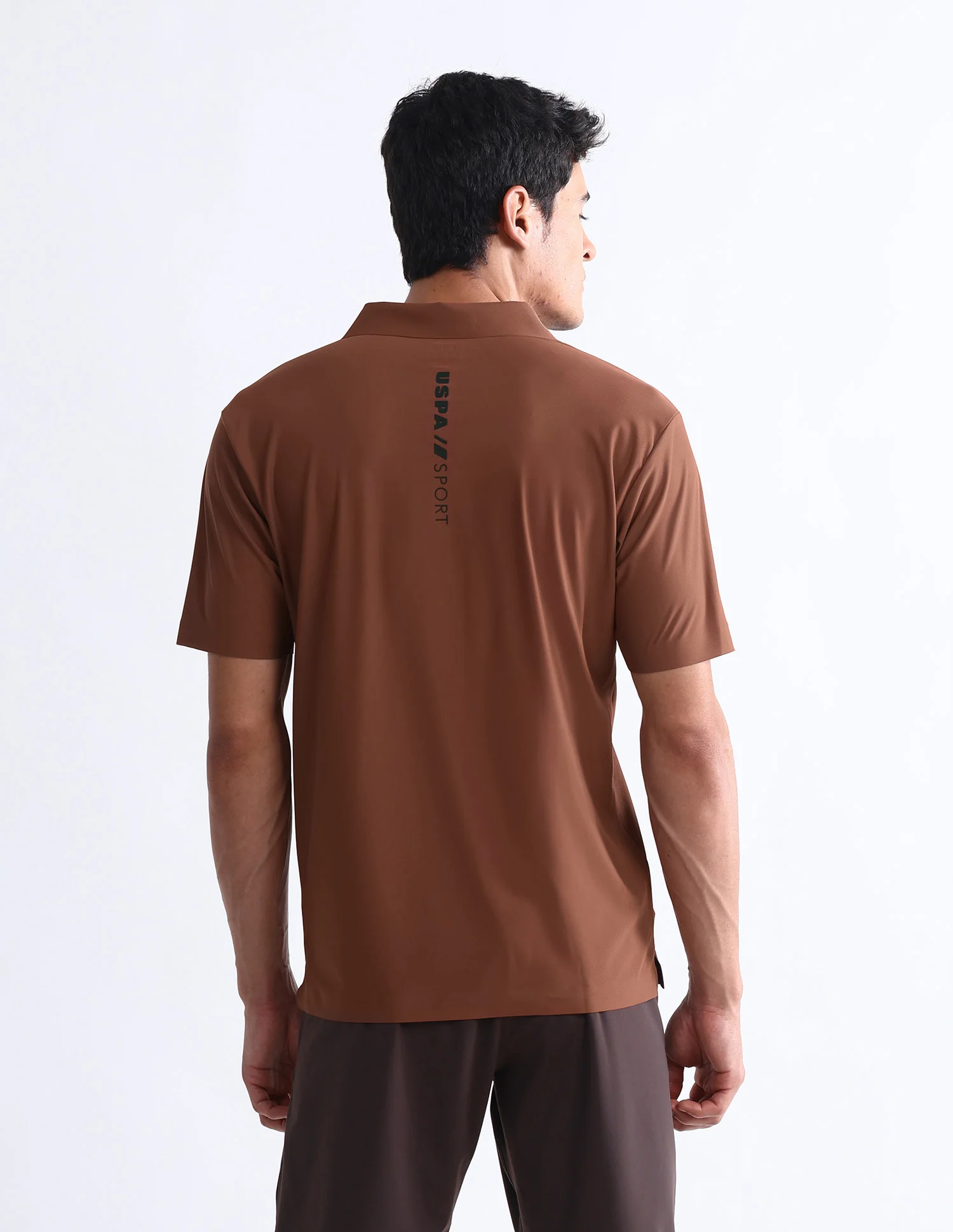 Solid Slim Fit Polo Shirt - Image 5