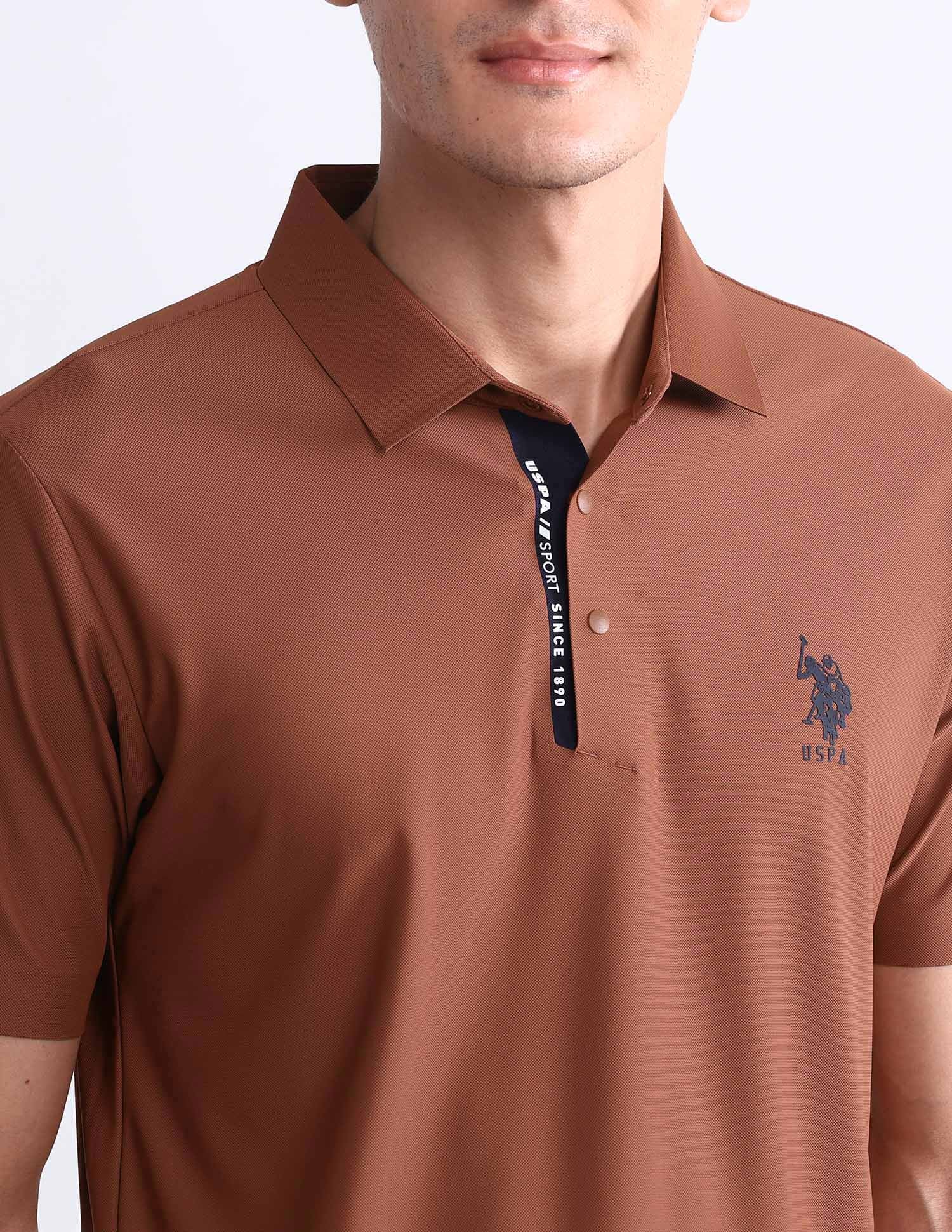 Solid Slim Fit Polo Shirt - Image 7