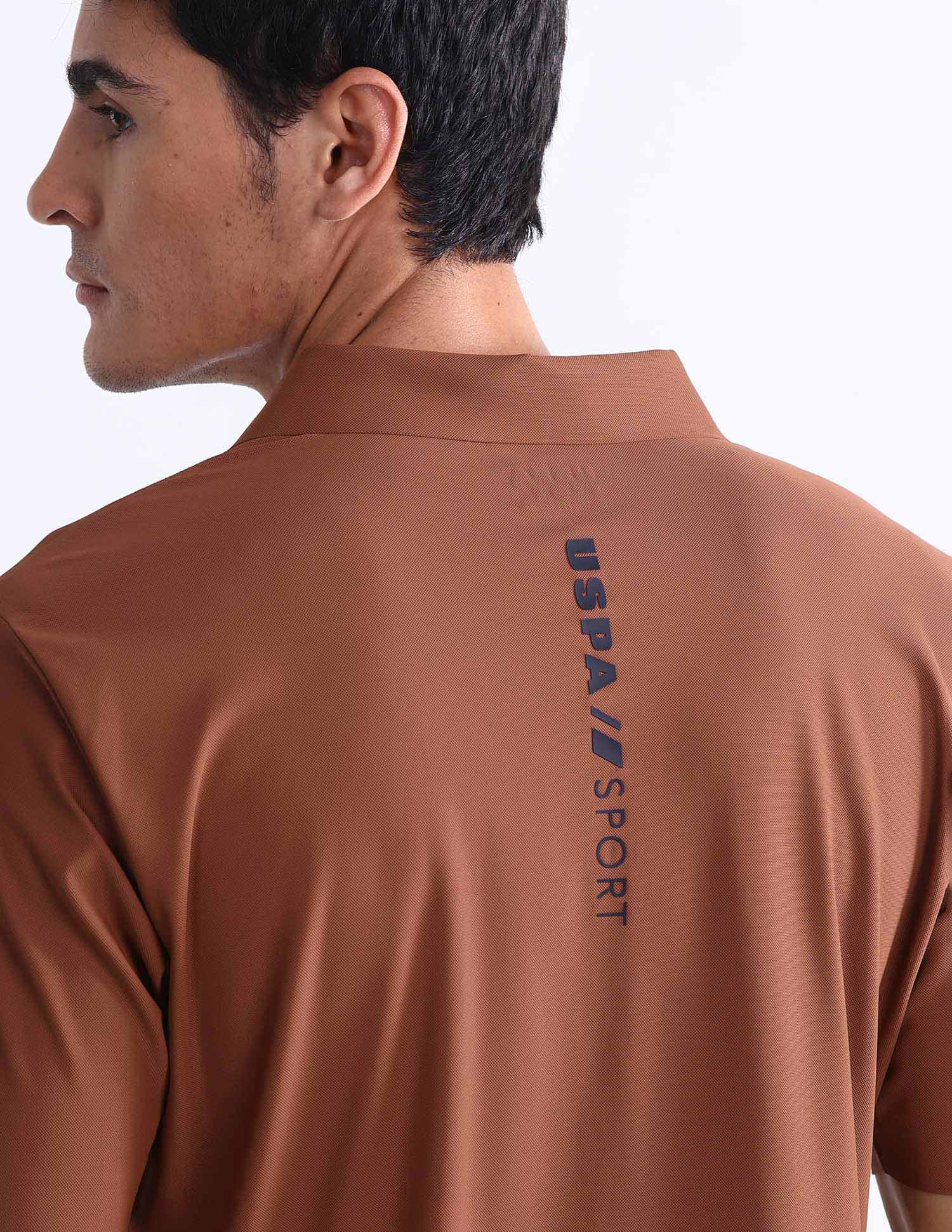 Solid Slim Fit Polo Shirt - Image 9