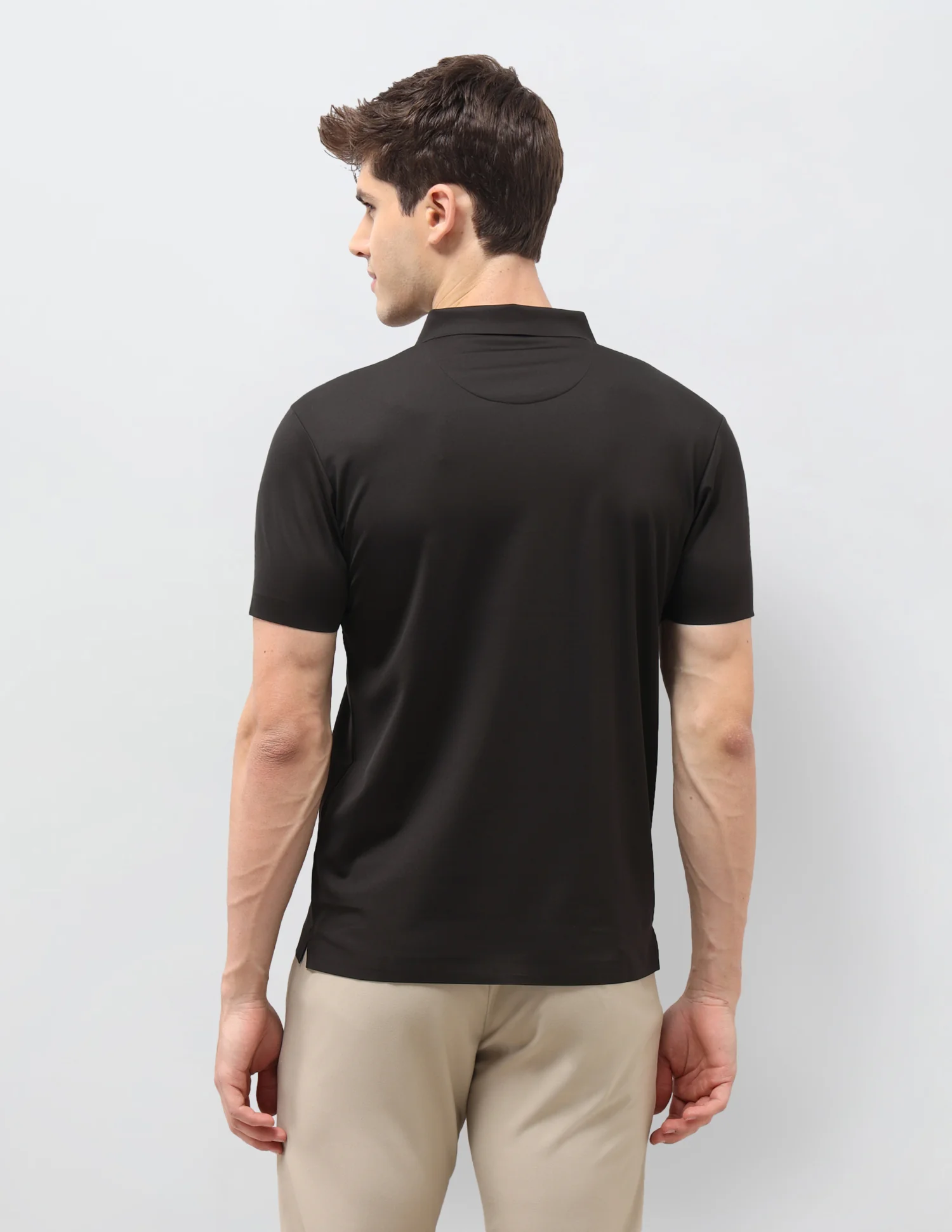 Solid Slim Fit Polo Shirt - Image 5