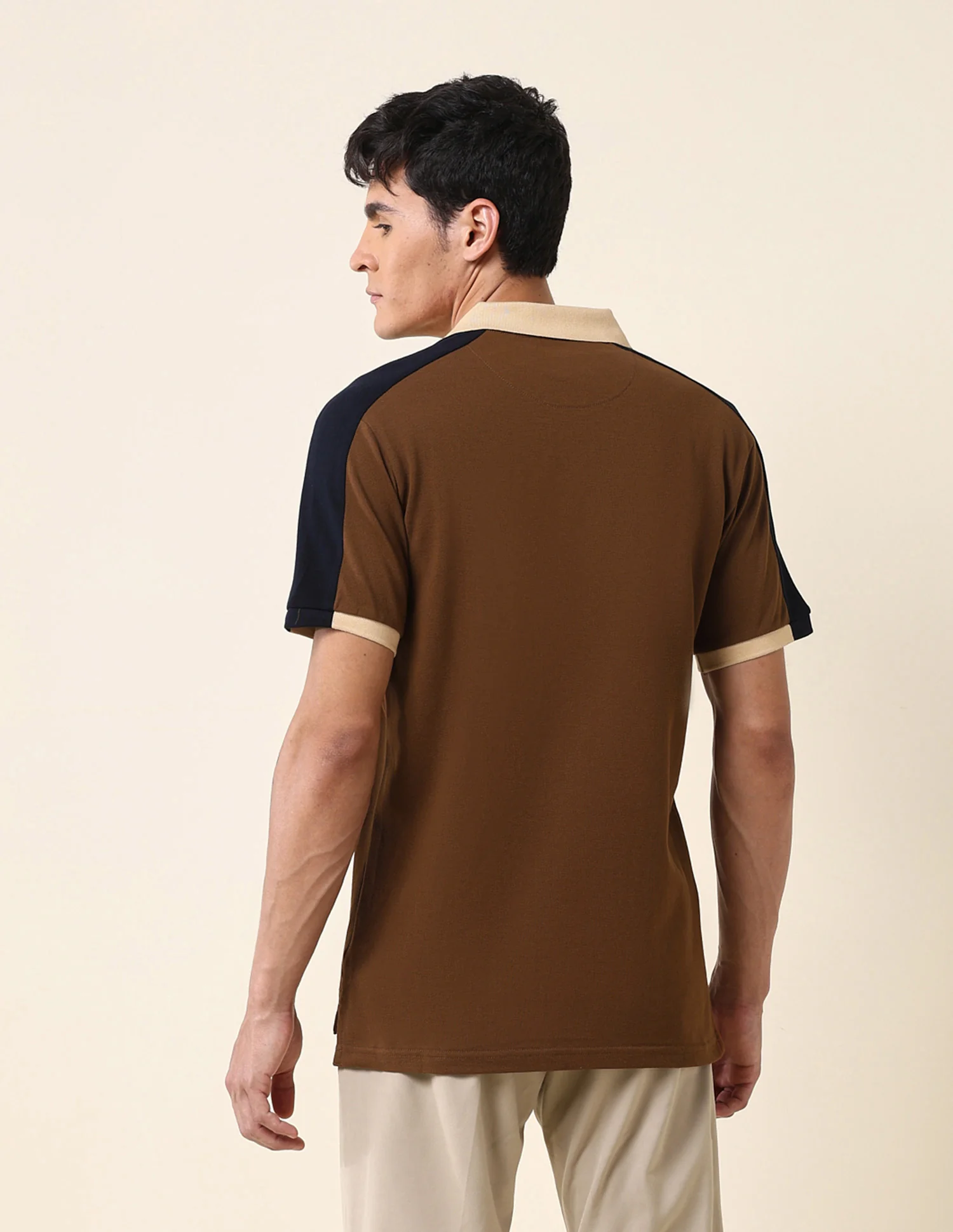 Solid Slim Fit Polo Shirt - Image 5