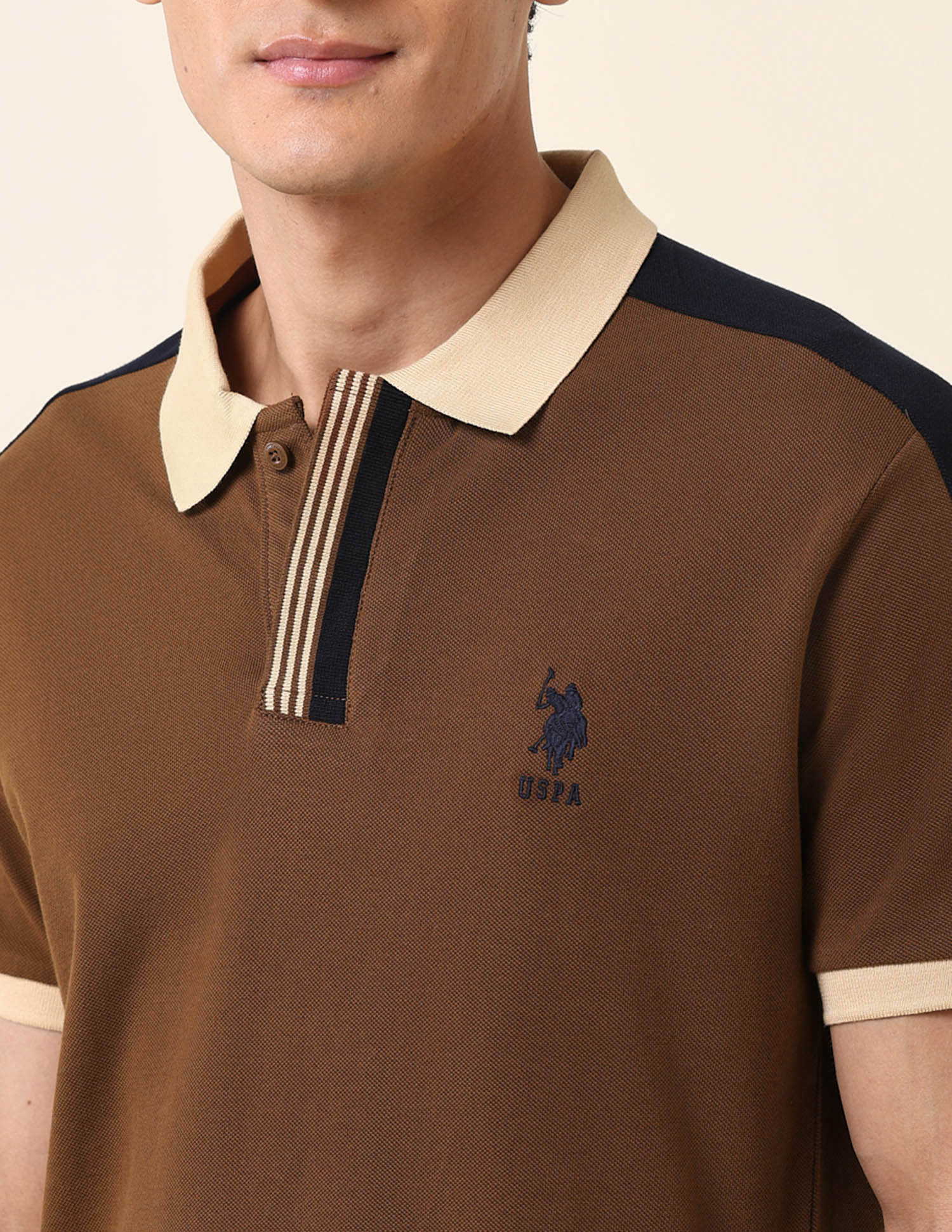 Solid Slim Fit Polo Shirt - Image 7