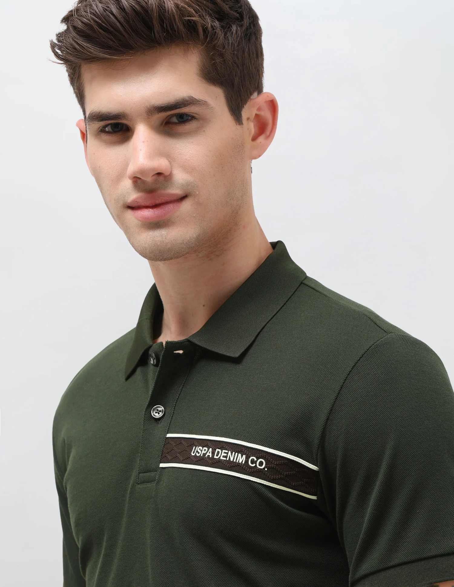 Solid Slim Fit Polo Shirt - Image 7