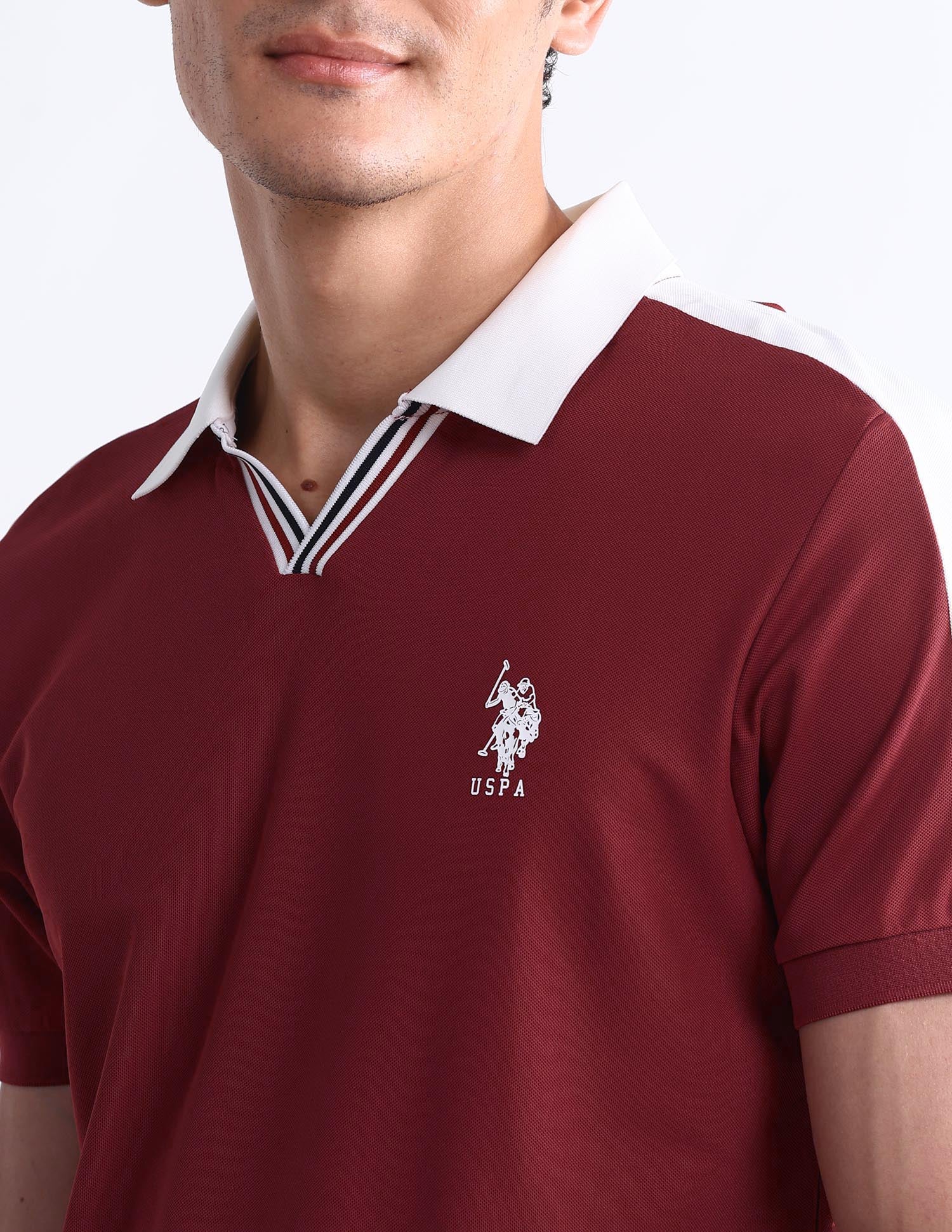 Solid Slim Fit Polo Shirt - Image 7