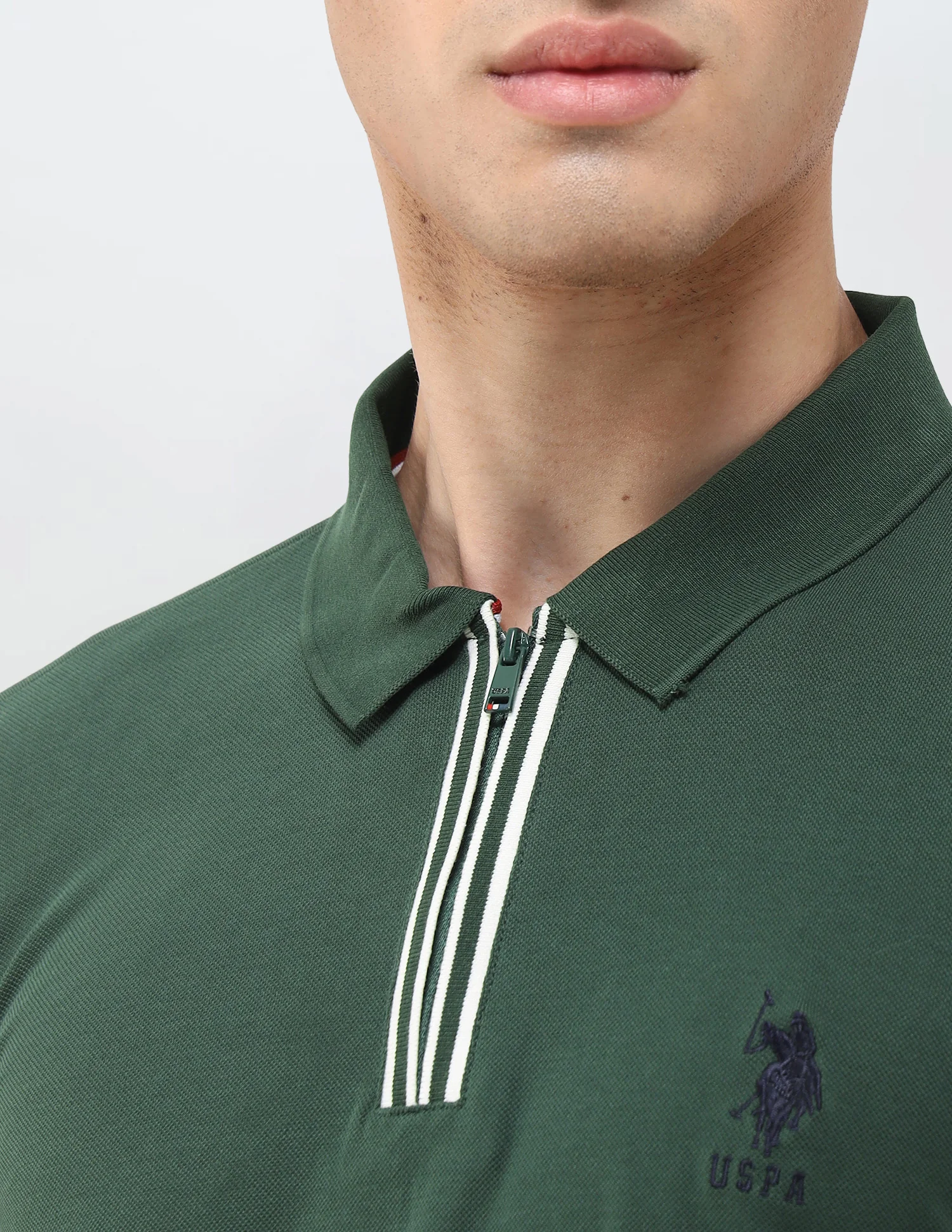 Solid Slim Fit Polo Shirt - Image 7