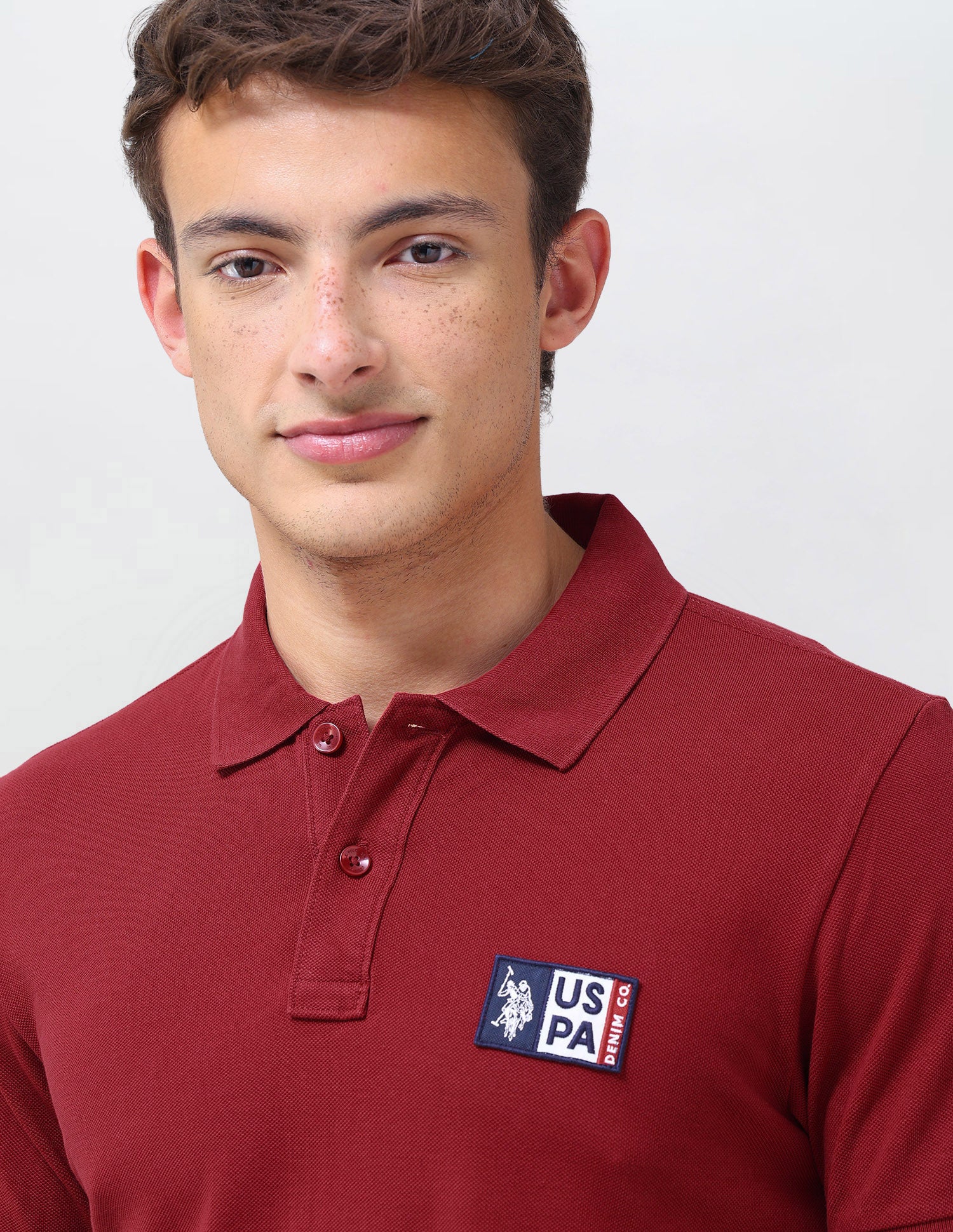 Solid Slim Fit Polo Shirt - Image 7