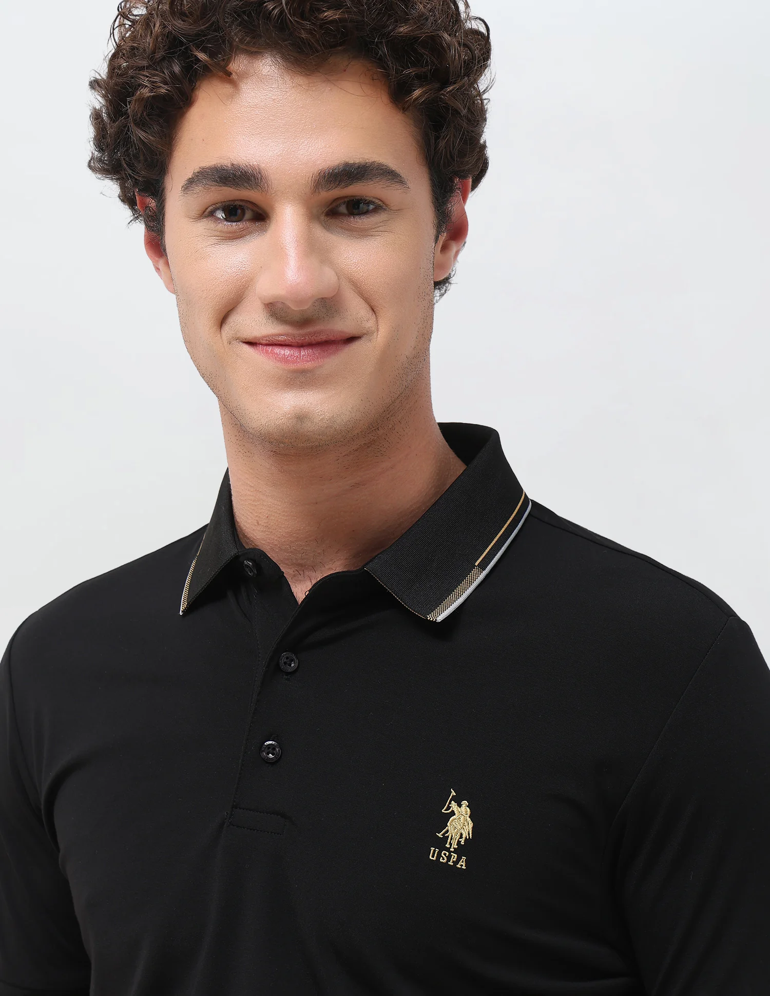 Solid Slim Fit Polo Shirt - Image 7