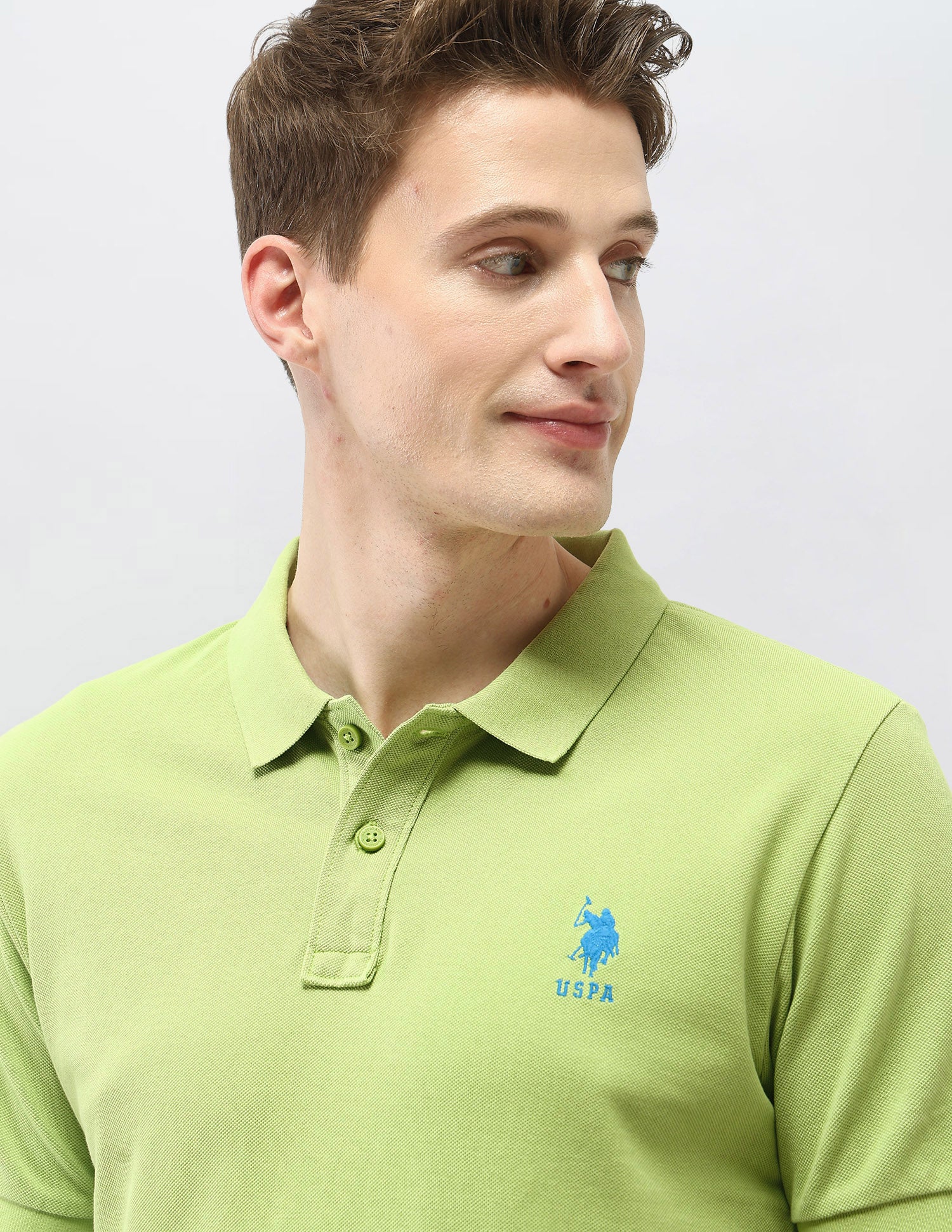 Solid Slim Fit Polo Shirt - Image 7