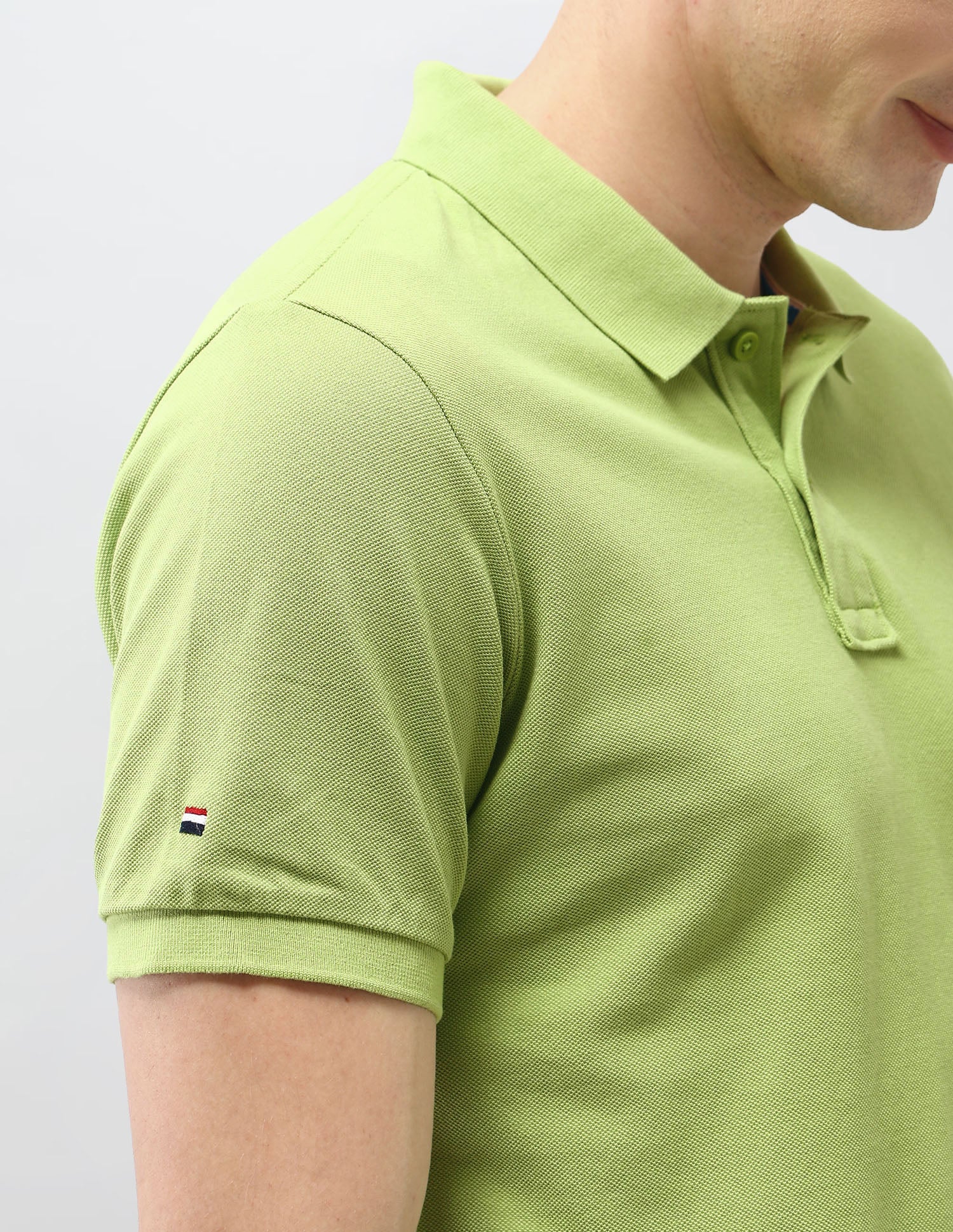 Solid Slim Fit Polo Shirt - Image 8
