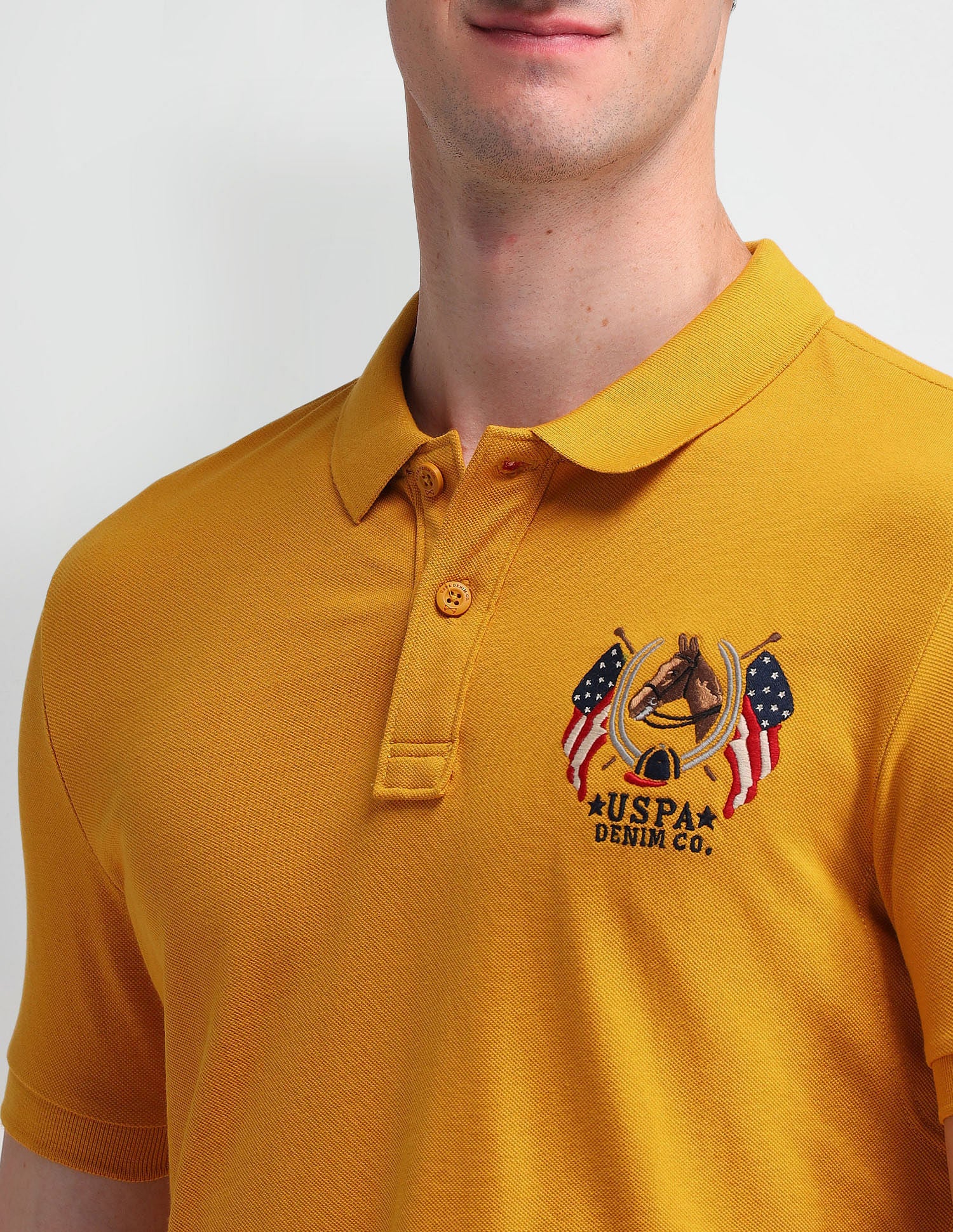 Solid Slim Fit Polo Shirt - Image 7