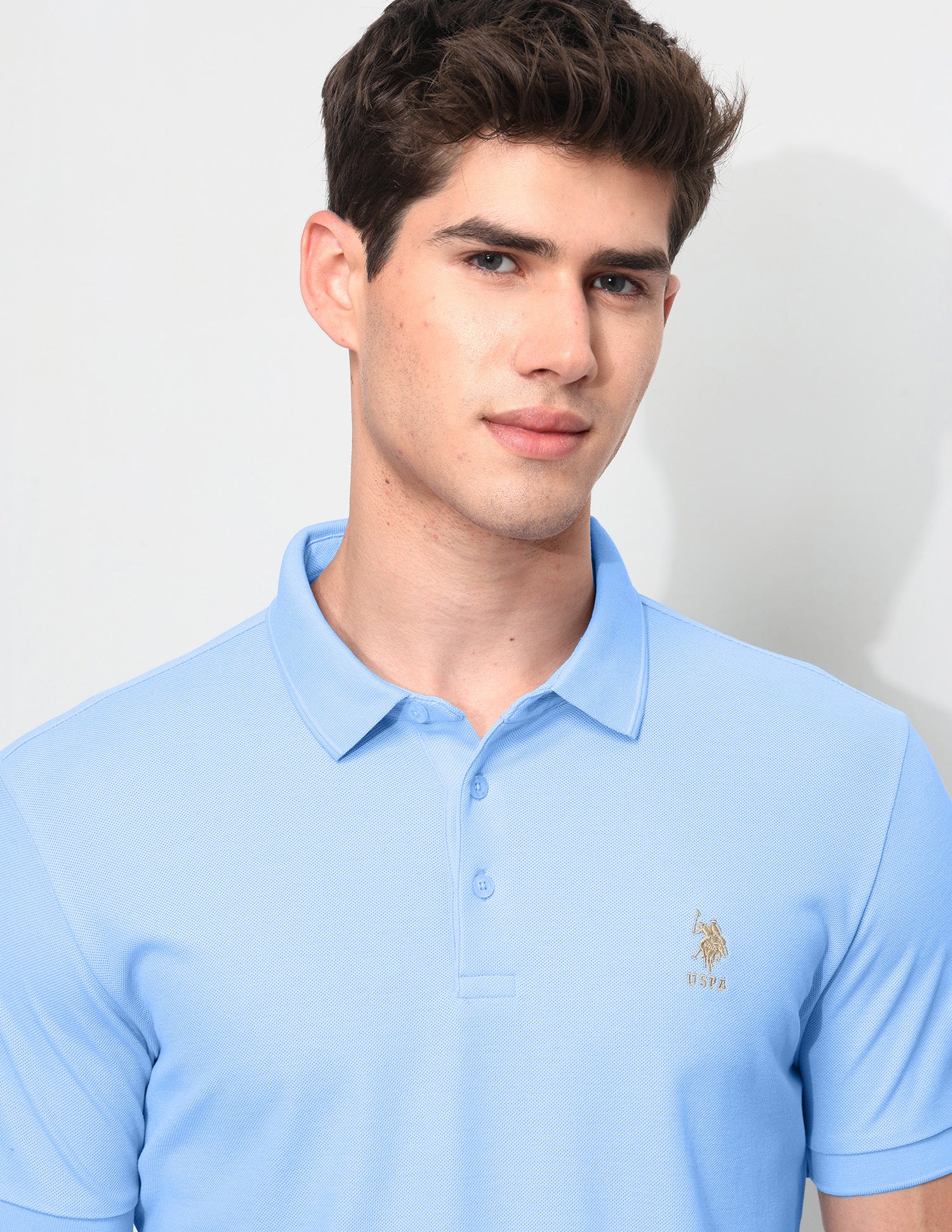 Solid Slim Fit Polo Shirt - Image 7