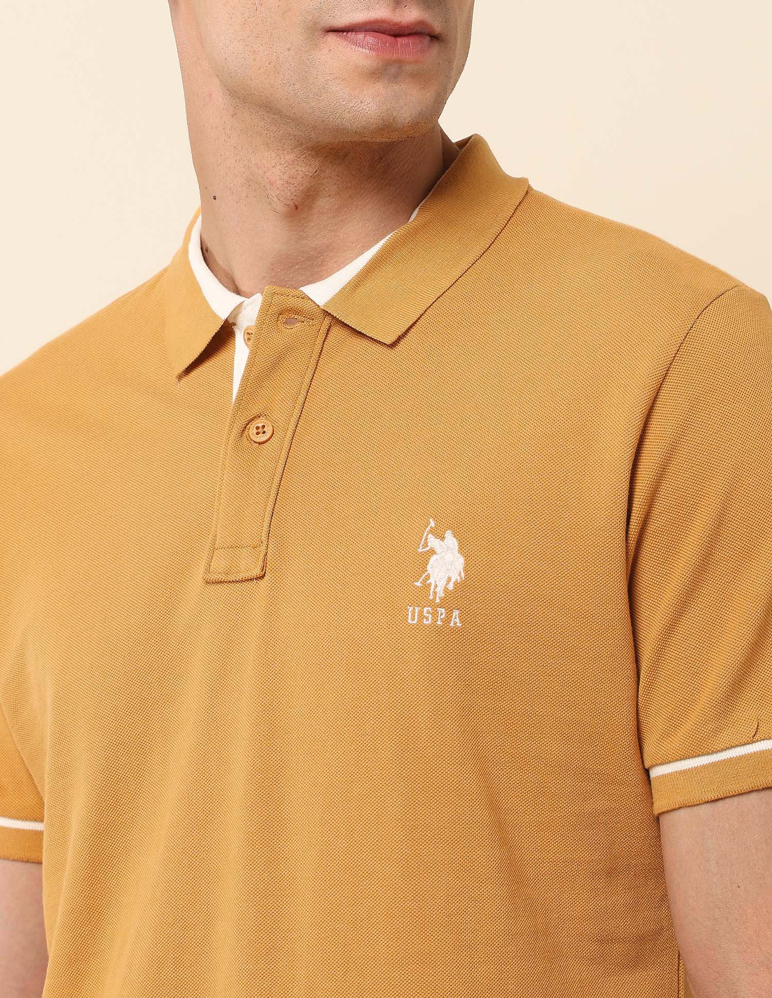 Solid Slim Fit Polo Shirt - Image 7