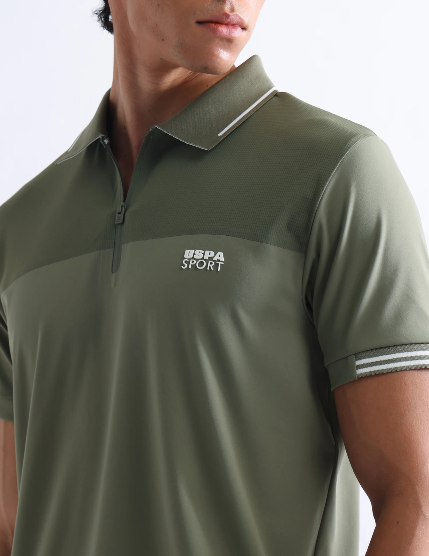 Solid Slim Fit Polo Shirt - Image 7