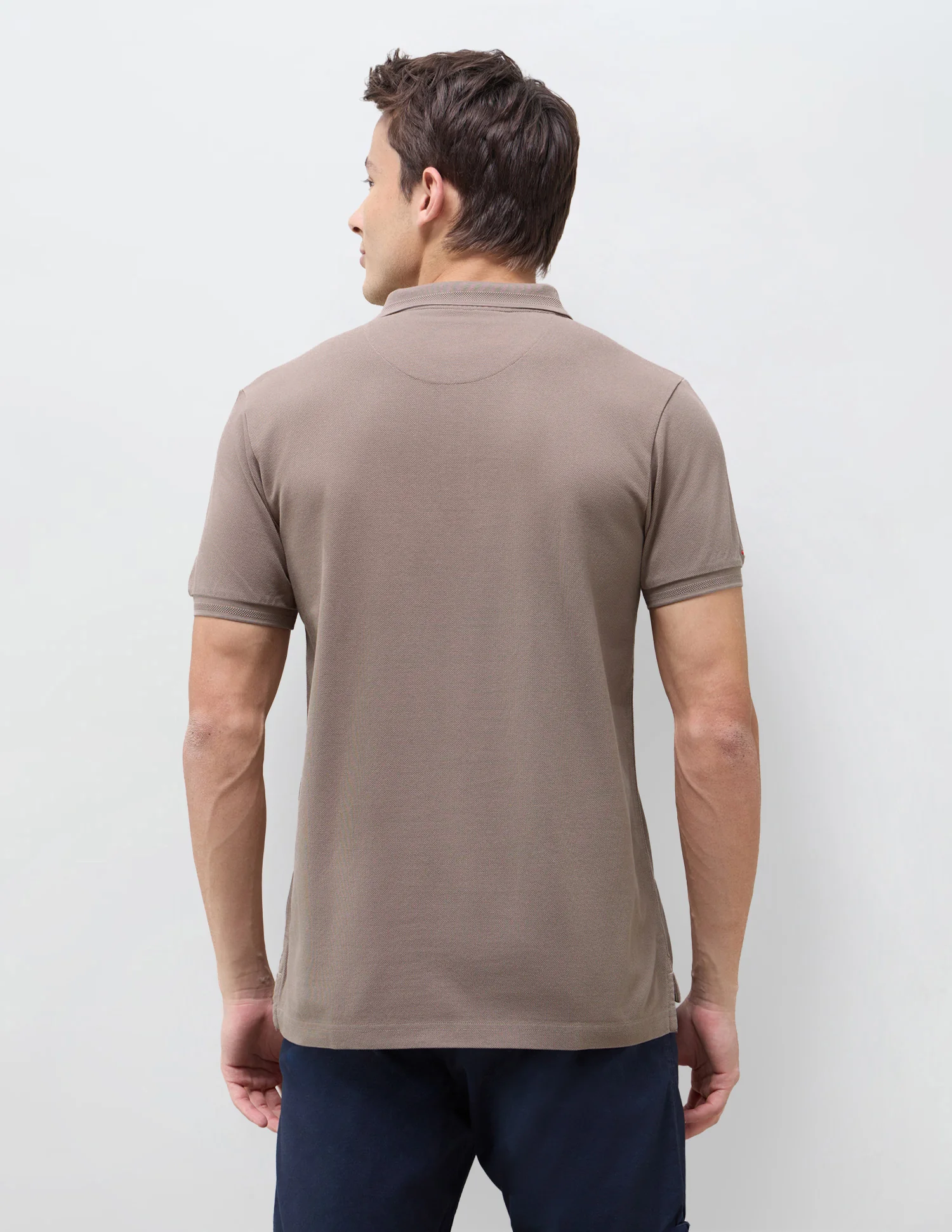 Solid Slim Fit Polo Shirt - Image 5