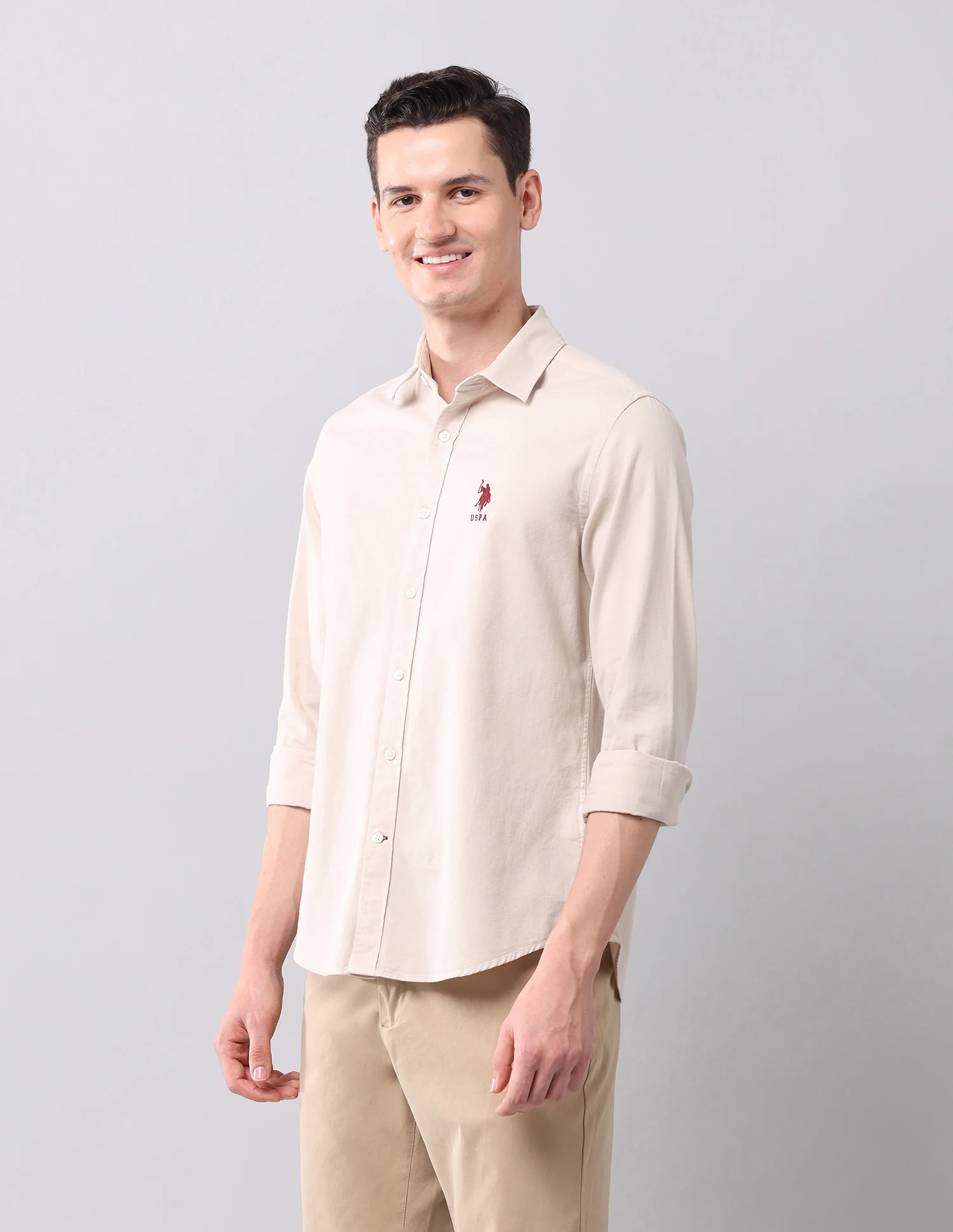 Solid Slim Fit Shirt - Image 4