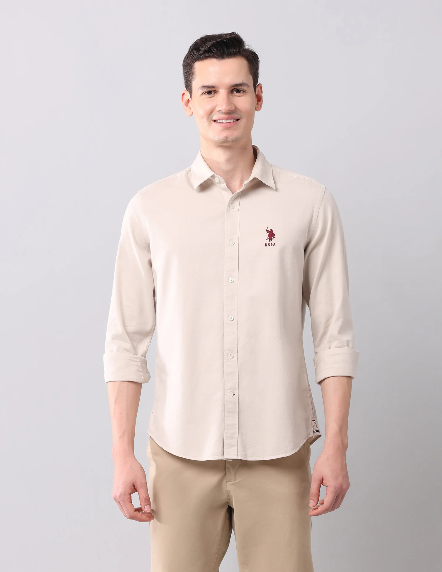 Solid Slim Fit Shirt - Image 6