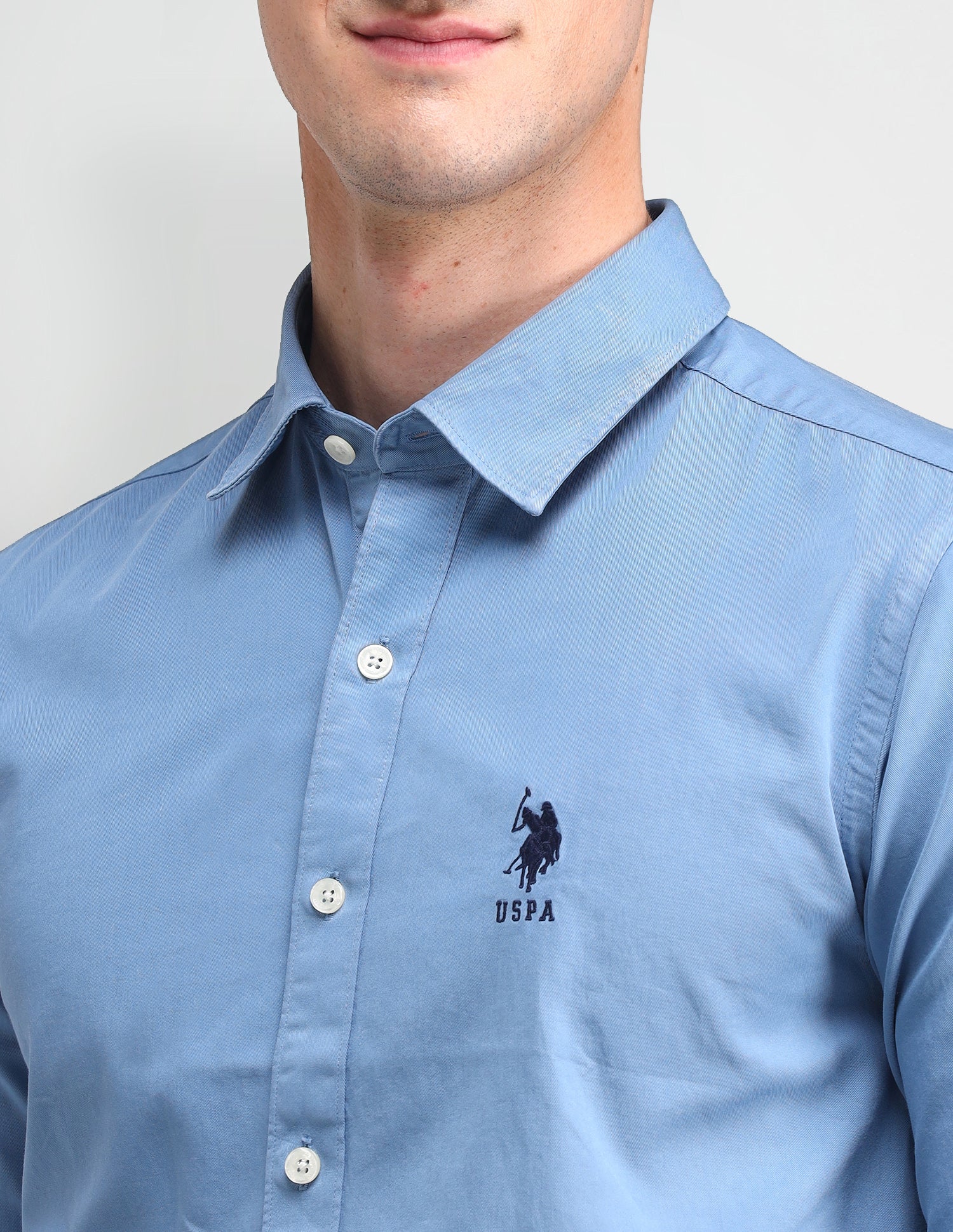 Solid Slim Fit Shirt - Image 7