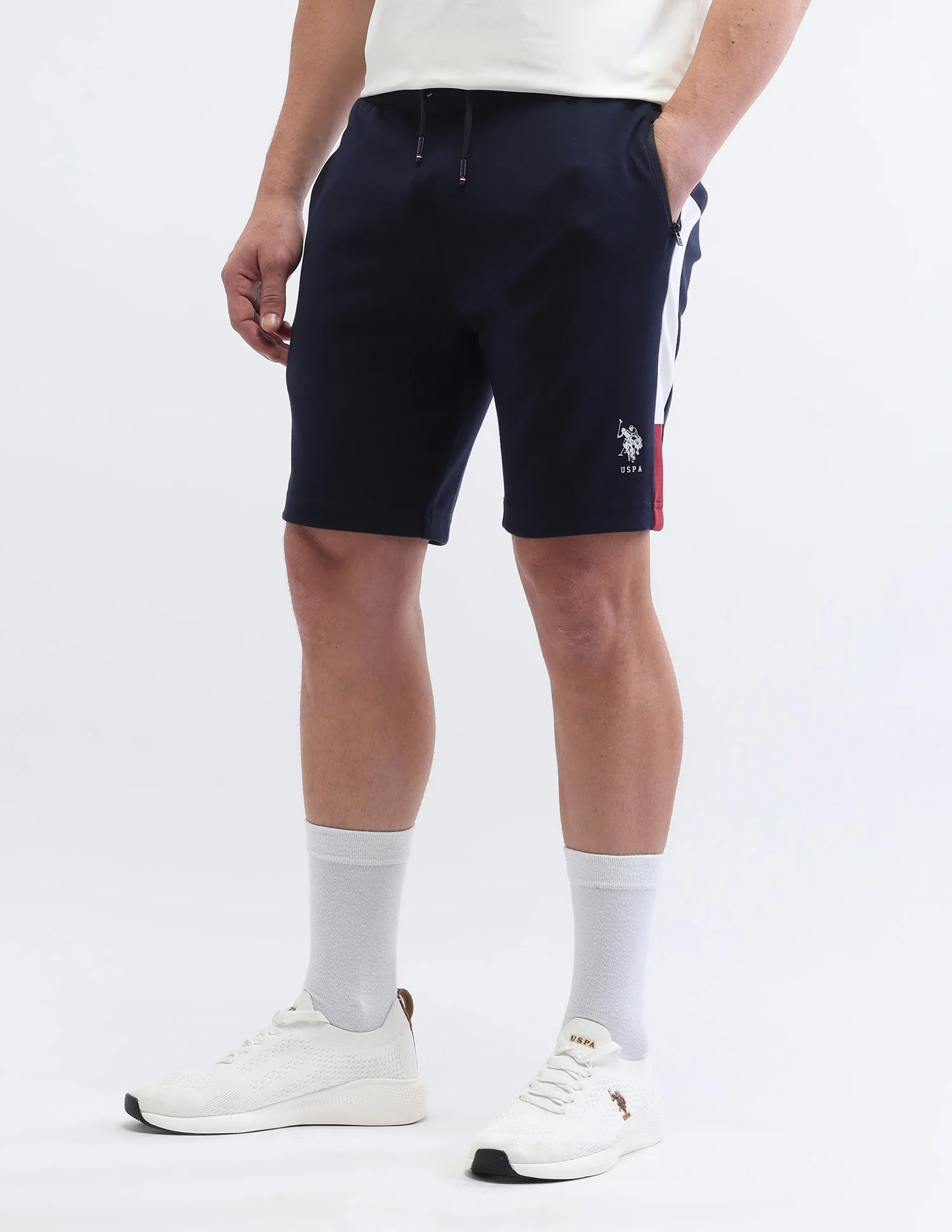 Solid Slim Fit Shorts