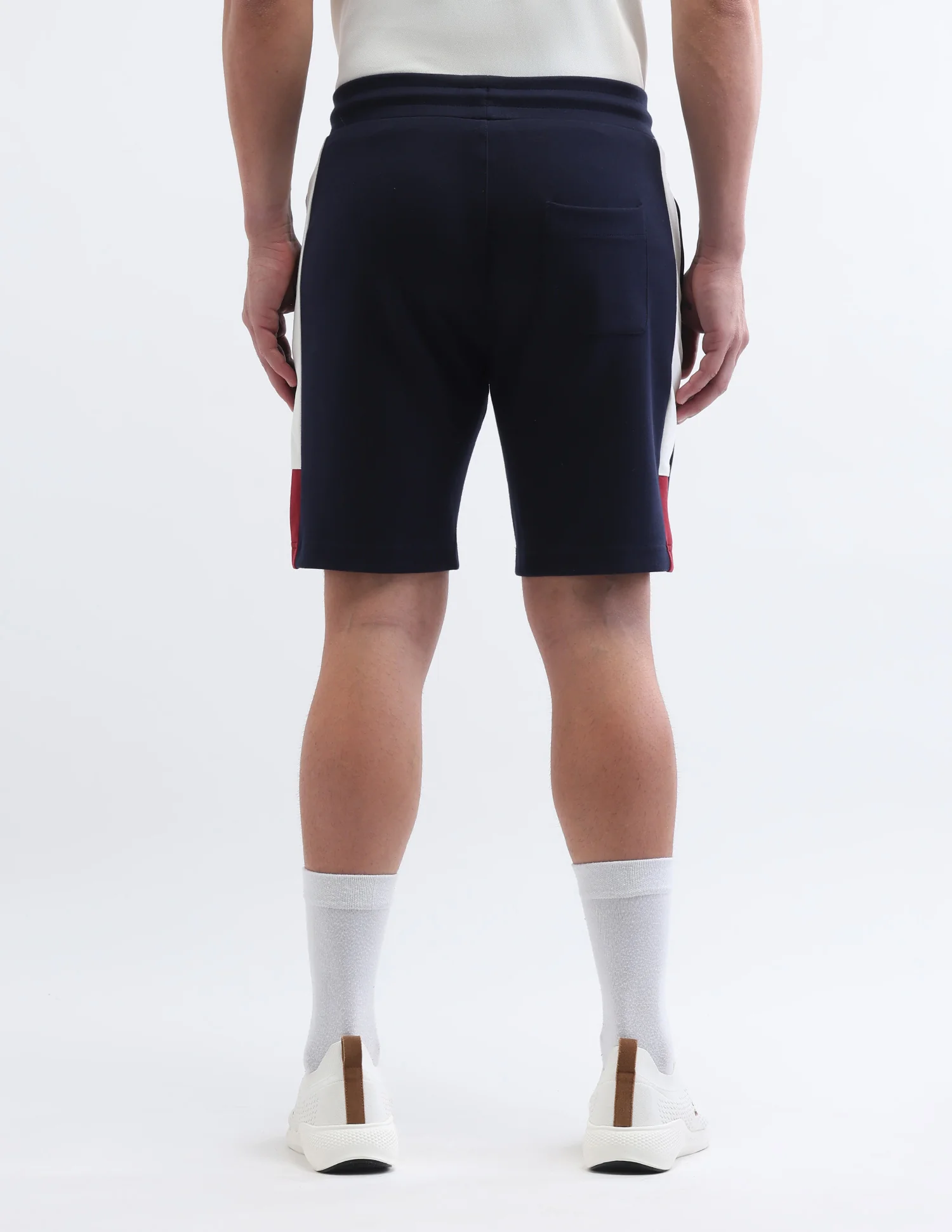 Solid Slim Fit Shorts - Image 5