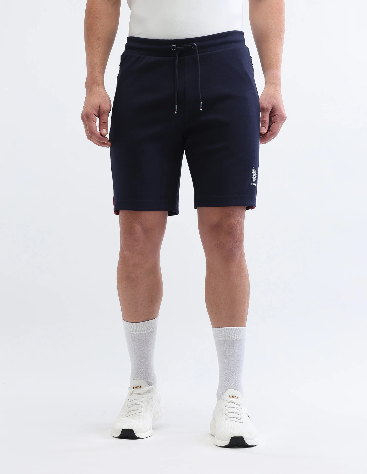 Solid Slim Fit Shorts - Image 6