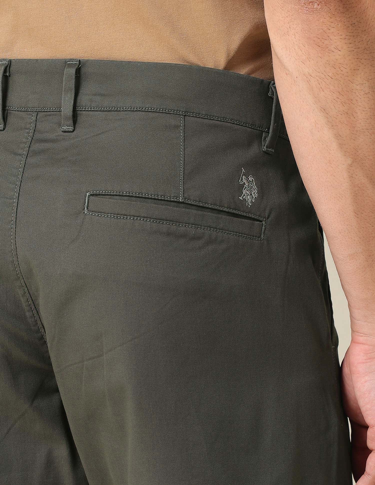Solid Slim Fit Shorts - Image 7