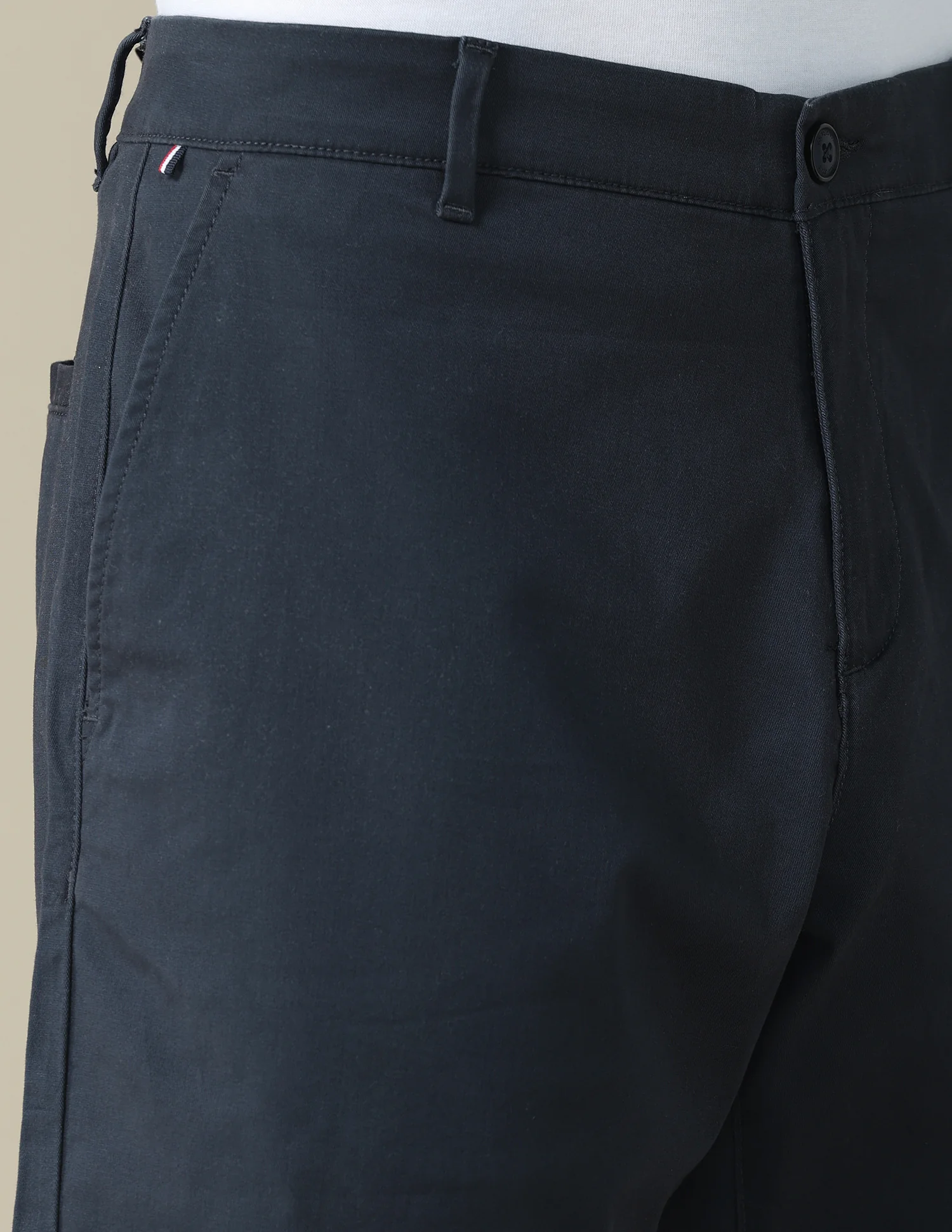 Solid Slim Fit Shorts - Image 7