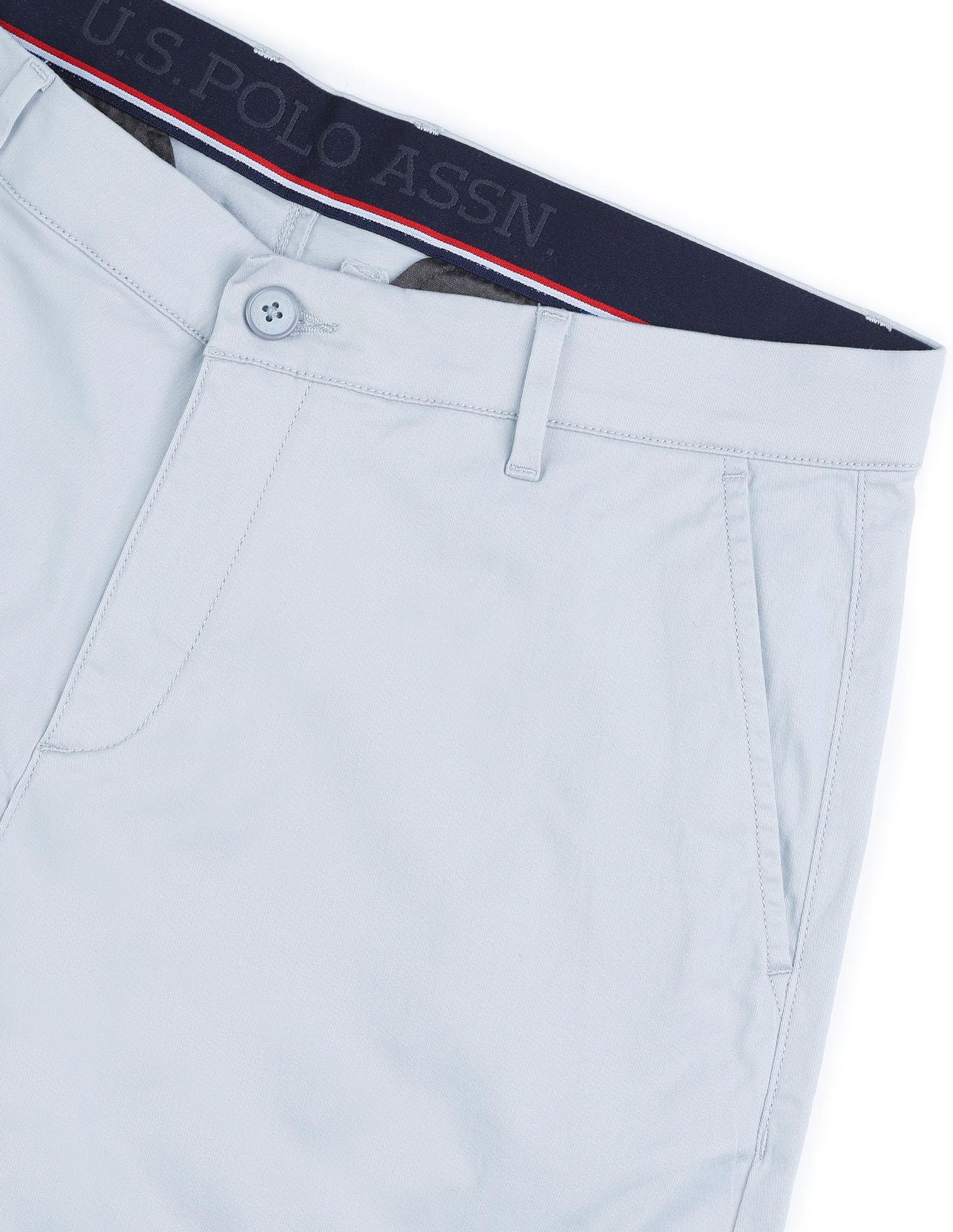 Solid Slim Fit Shorts - Image 9