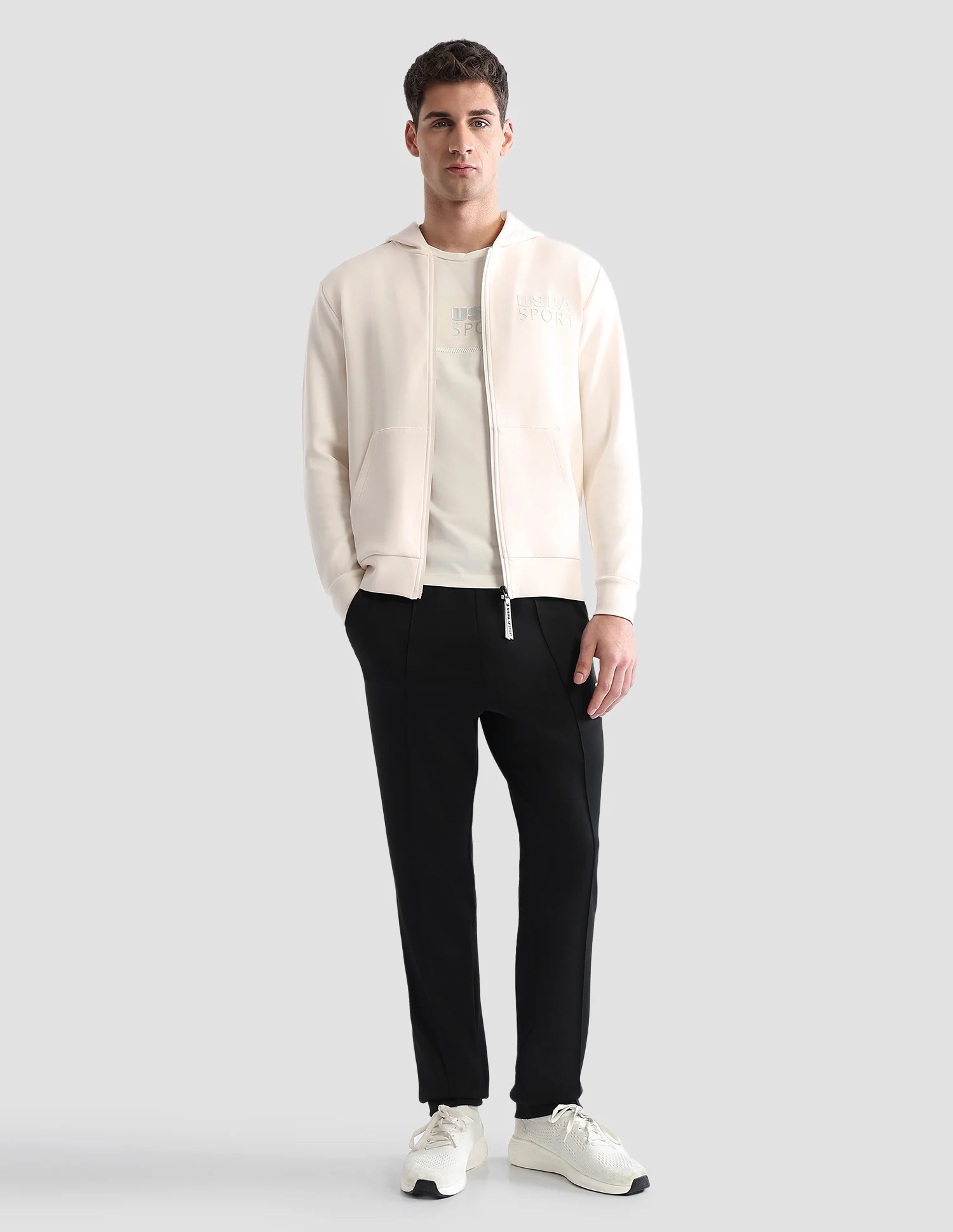 Solid Slim Fit Sweatshirt - Image 3