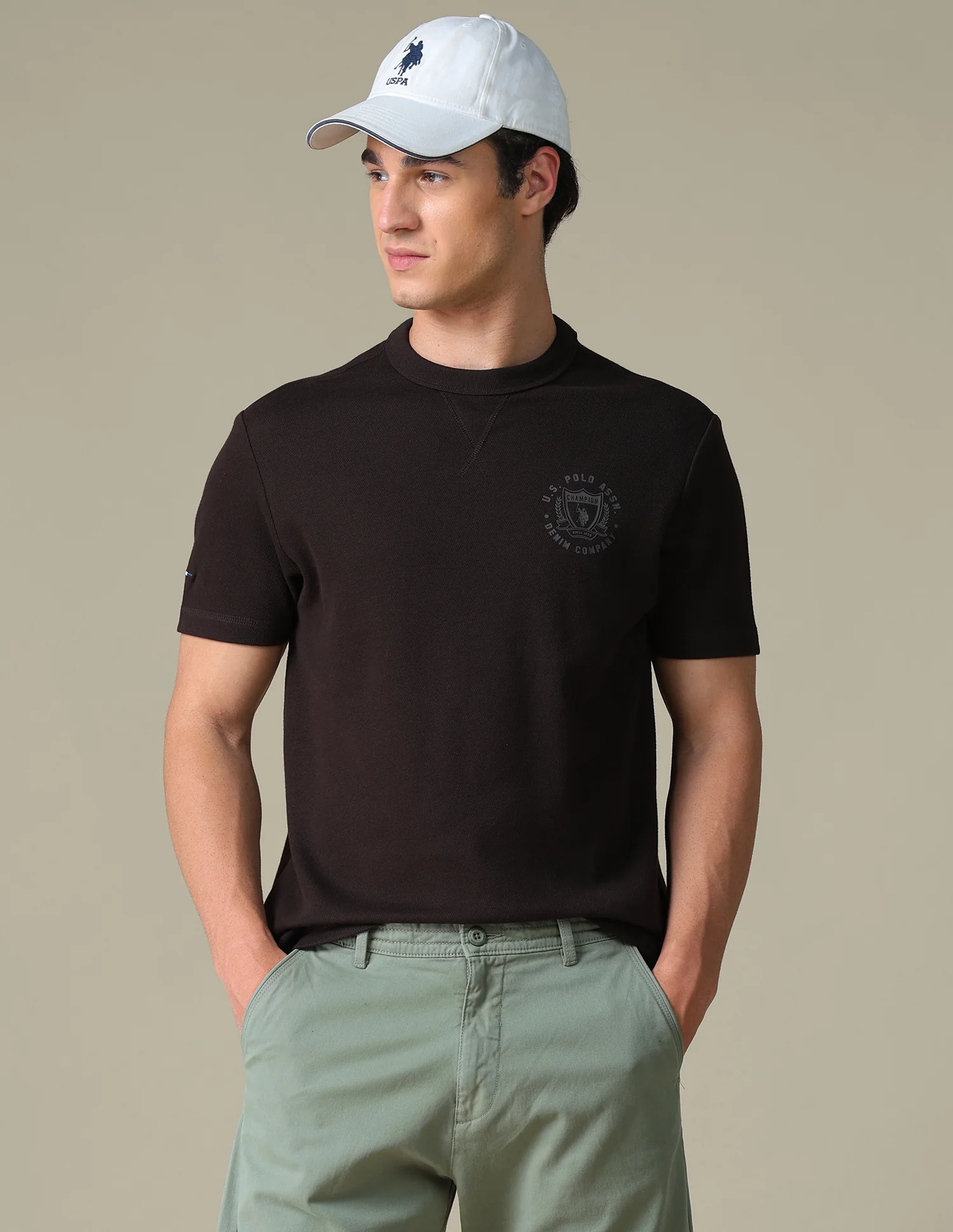 Solid Slim Fit T-Shirt