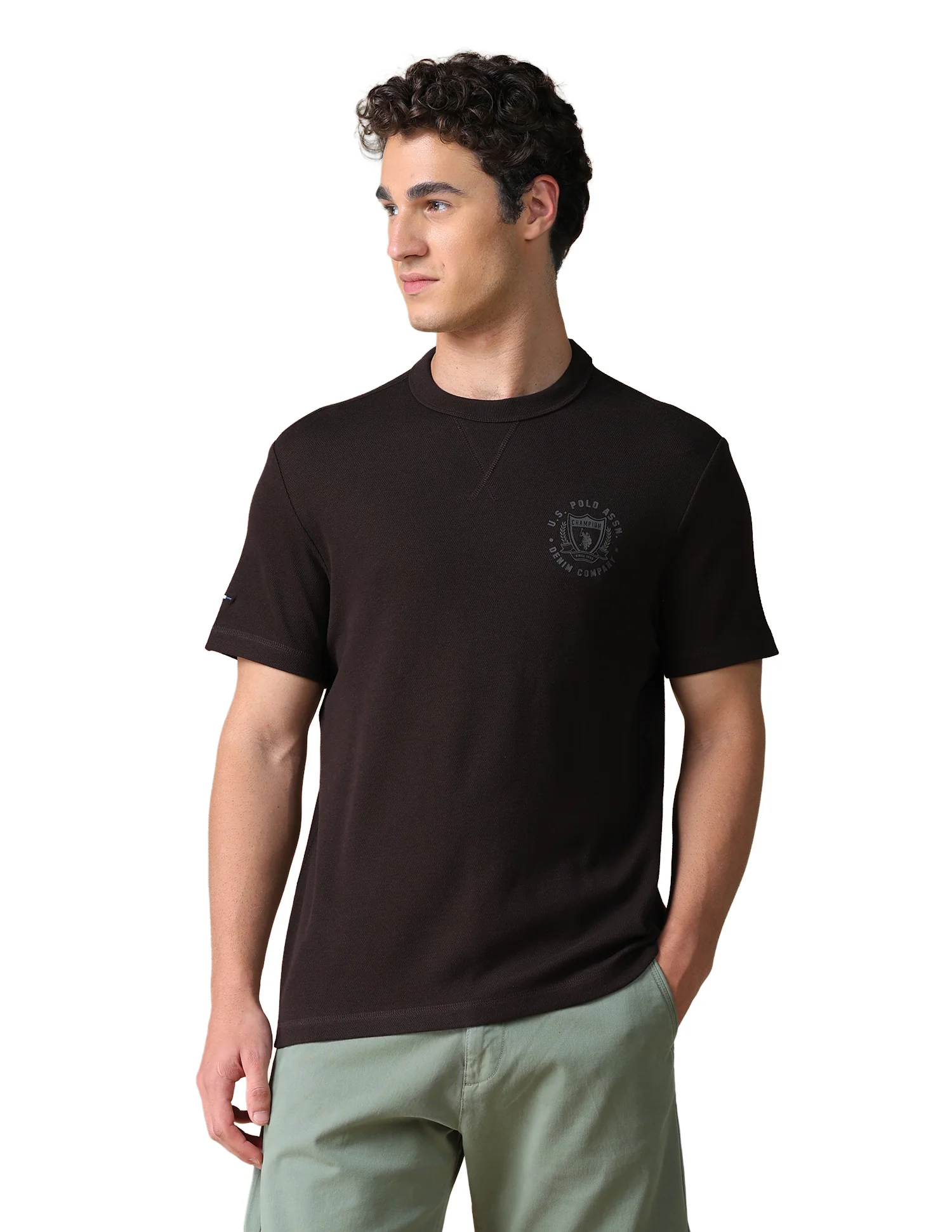 Solid Slim Fit T-Shirt - Image 11