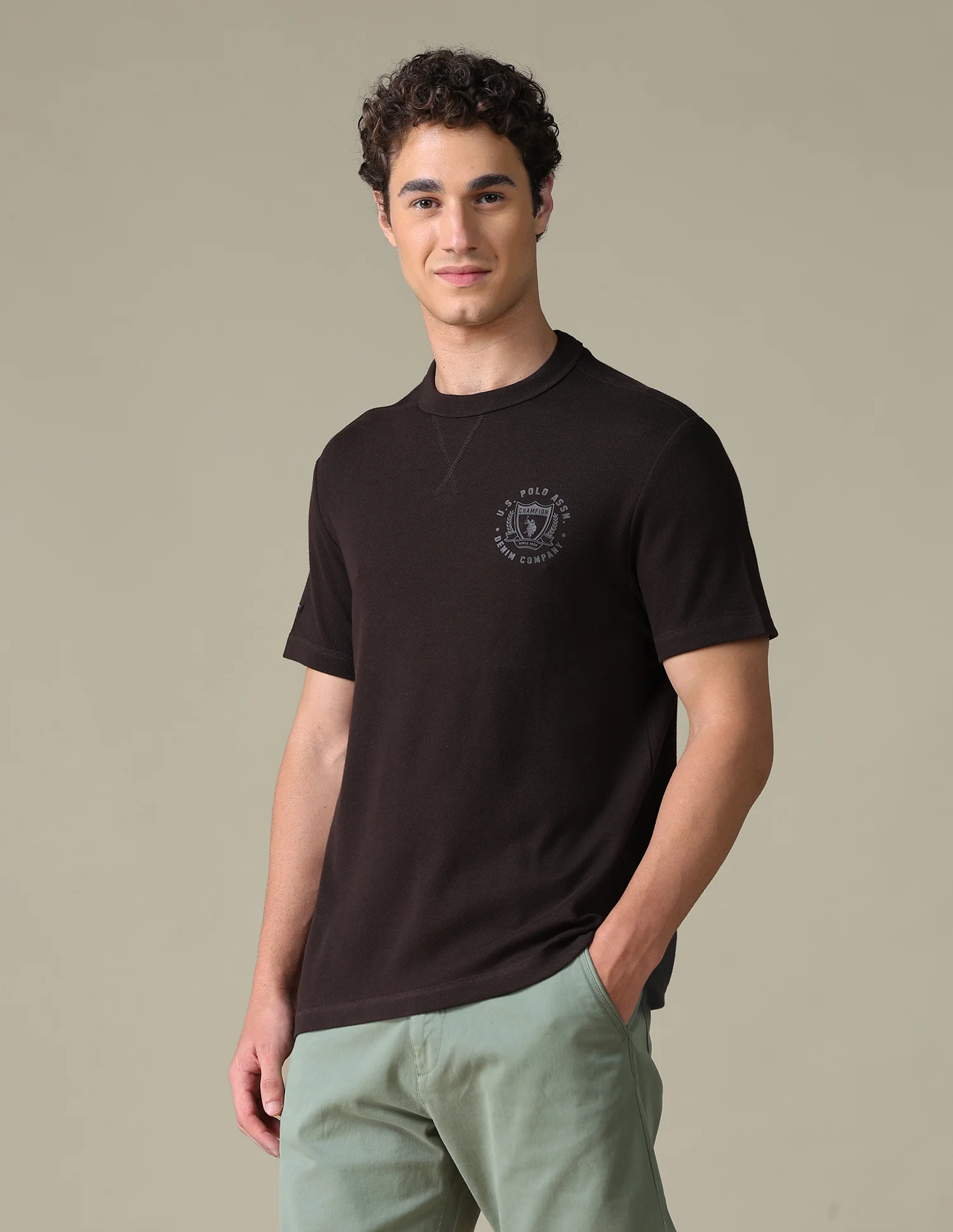Solid Slim Fit T-Shirt - Image 4