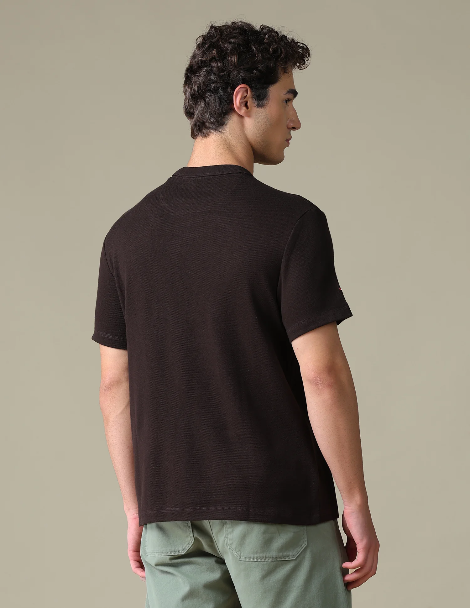 Solid Slim Fit T-Shirt - Image 5