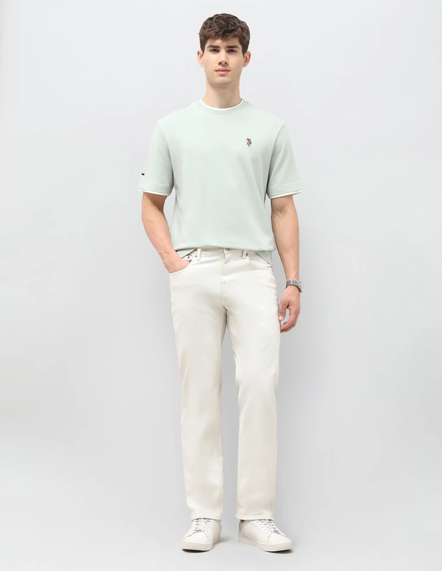 Solid Slim Fit T-Shirt - Image 3
