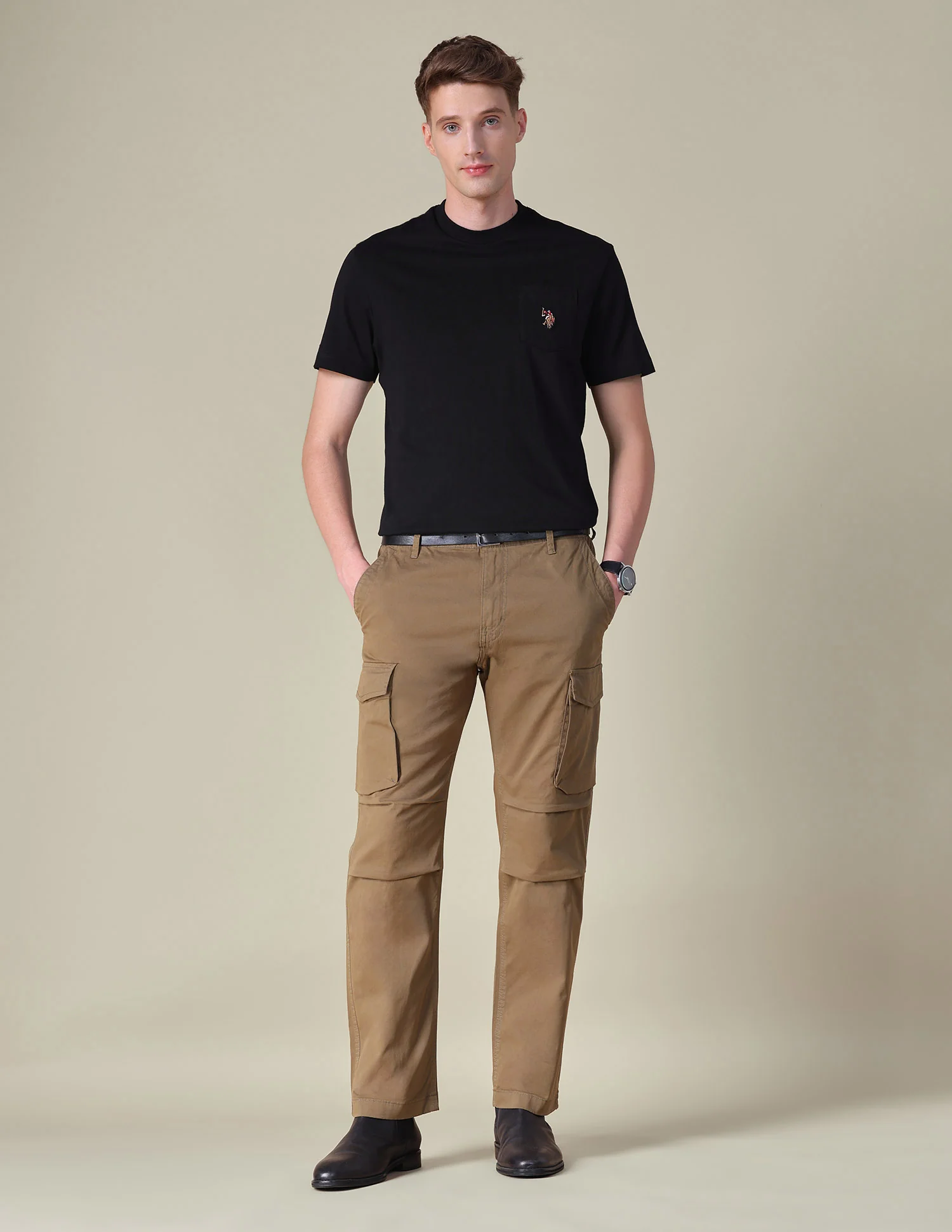Solid Slim Fit T-Shirt - Image 3