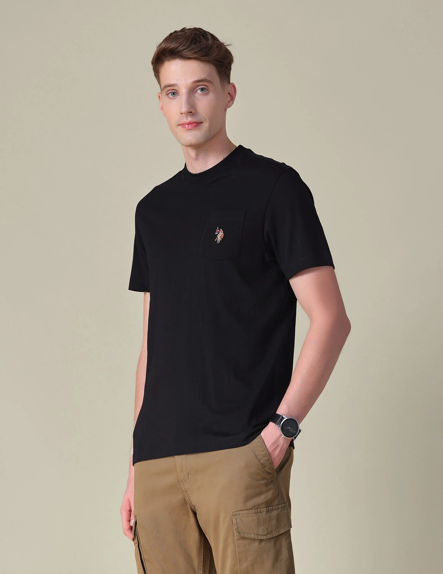 Solid Slim Fit T-Shirt - Image 4