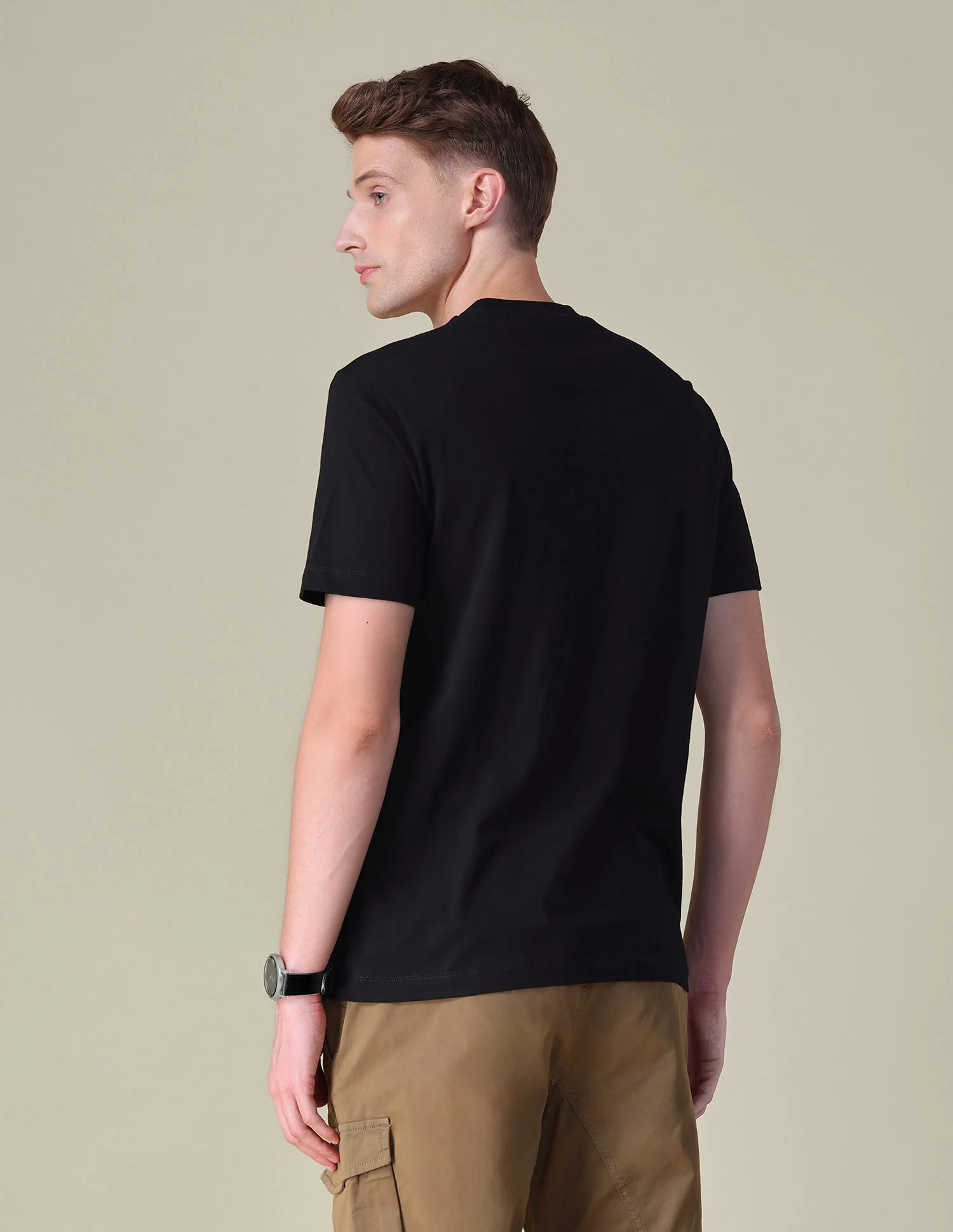 Solid Slim Fit T-Shirt - Image 5