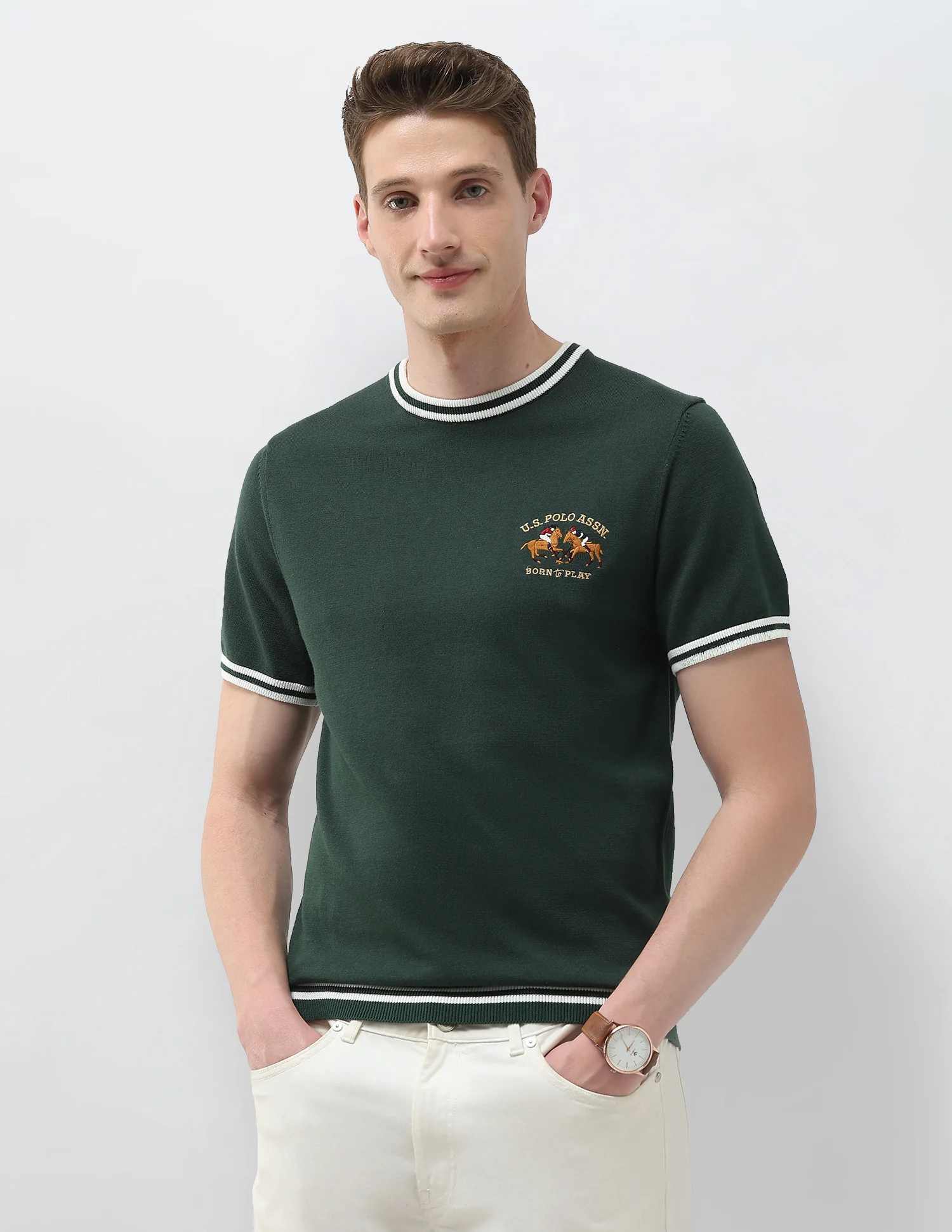 Solid Slim Fit T-Shirt
