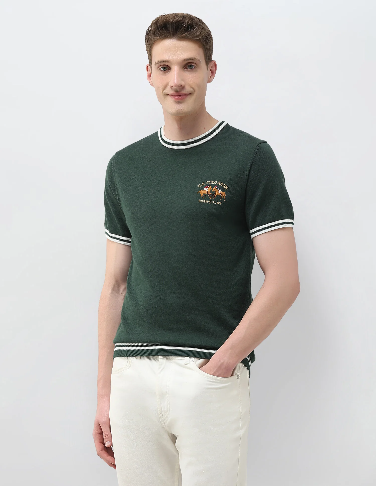 Solid Slim Fit T-Shirt - Image 4
