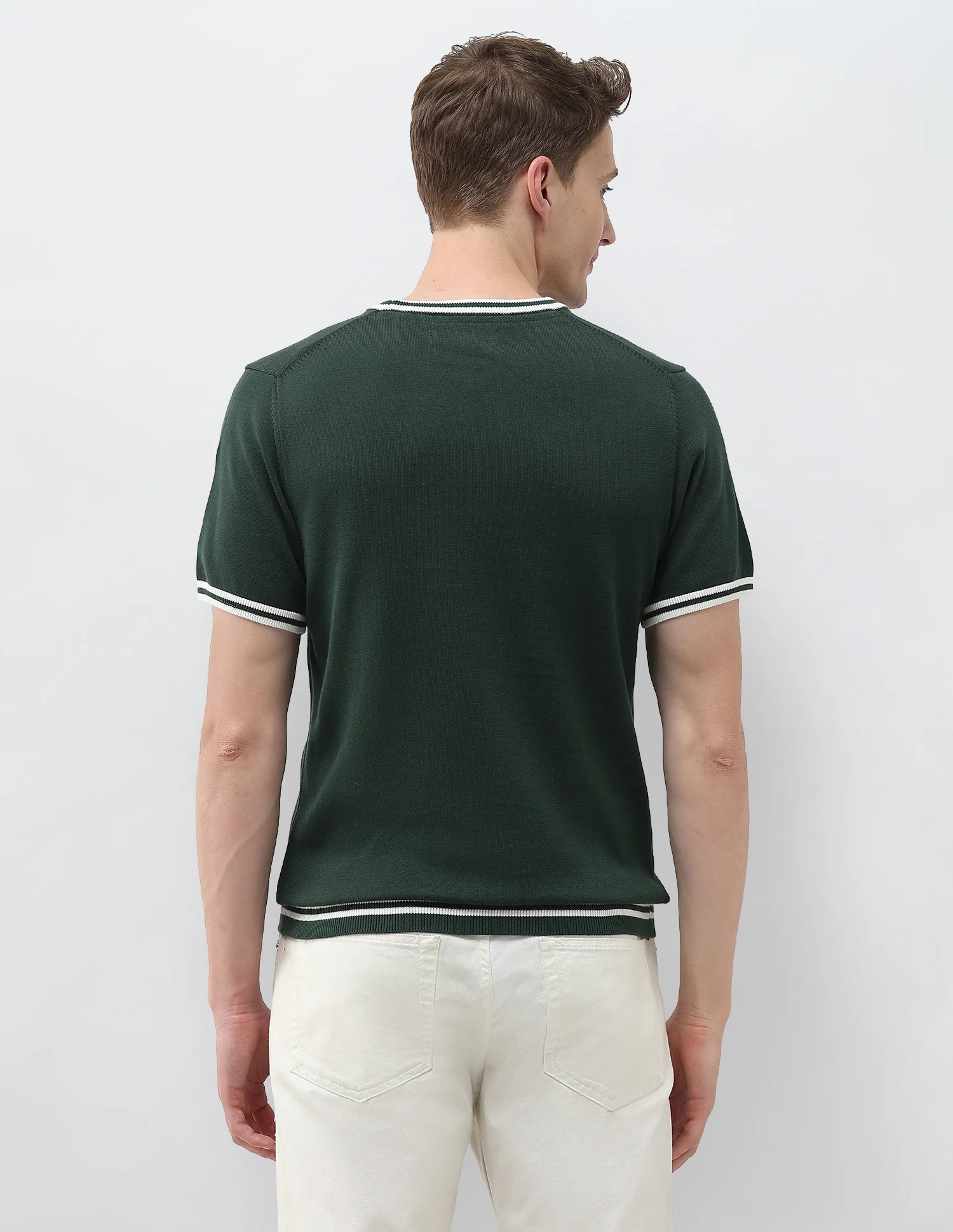 Solid Slim Fit T-Shirt - Image 5